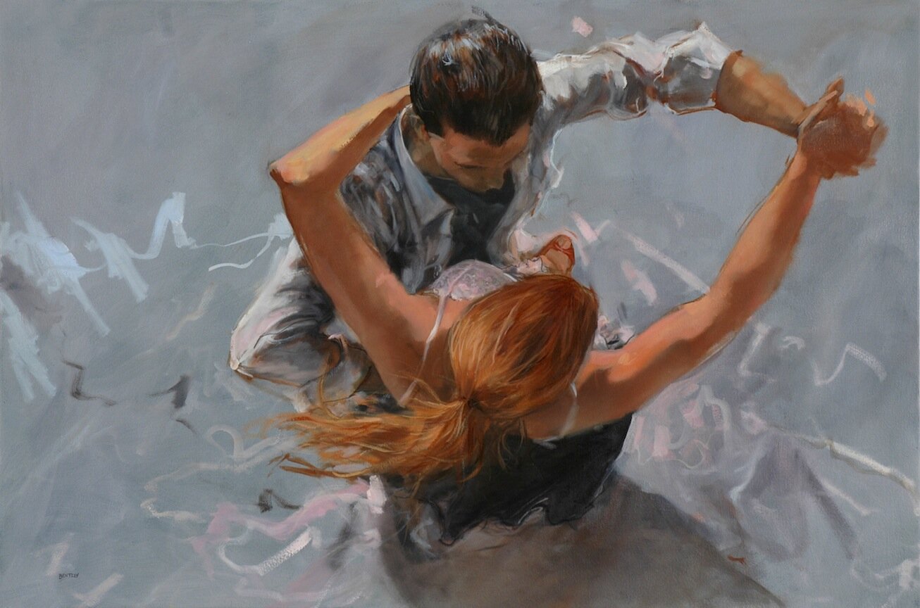 Float Past, 24" x 36", Oil on Canvas, 2014