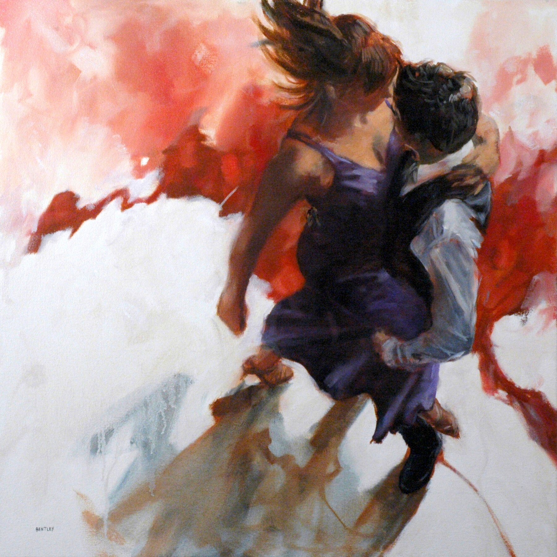 Draping, 24" x 24", Oil on Canvas, 2013