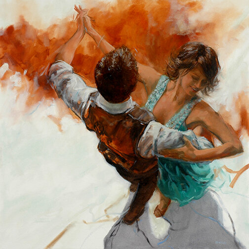 Set Sail, 30" x 30", Oil on Canvas, 2014