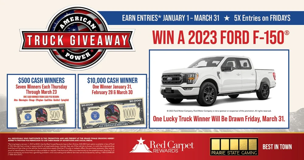 Red Carpet Rewards — Red Carpet Rewards, by Prairie State Gaming