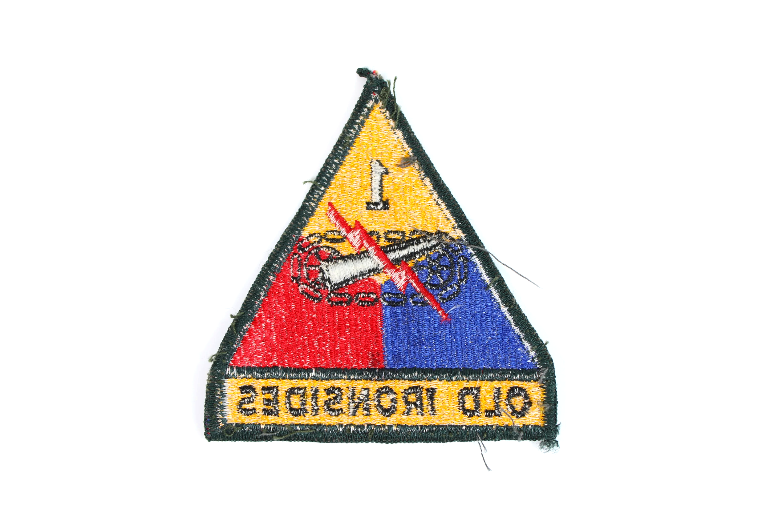 U.S. Army 1st Armored Division Old Ironsides Patch Rear