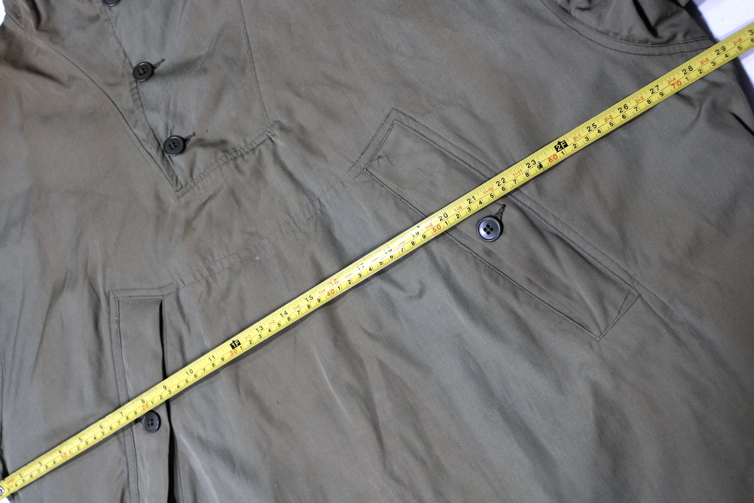 WW2 1940s US Army 10th Mountain Division Ski Parka Reversible Large Pullover