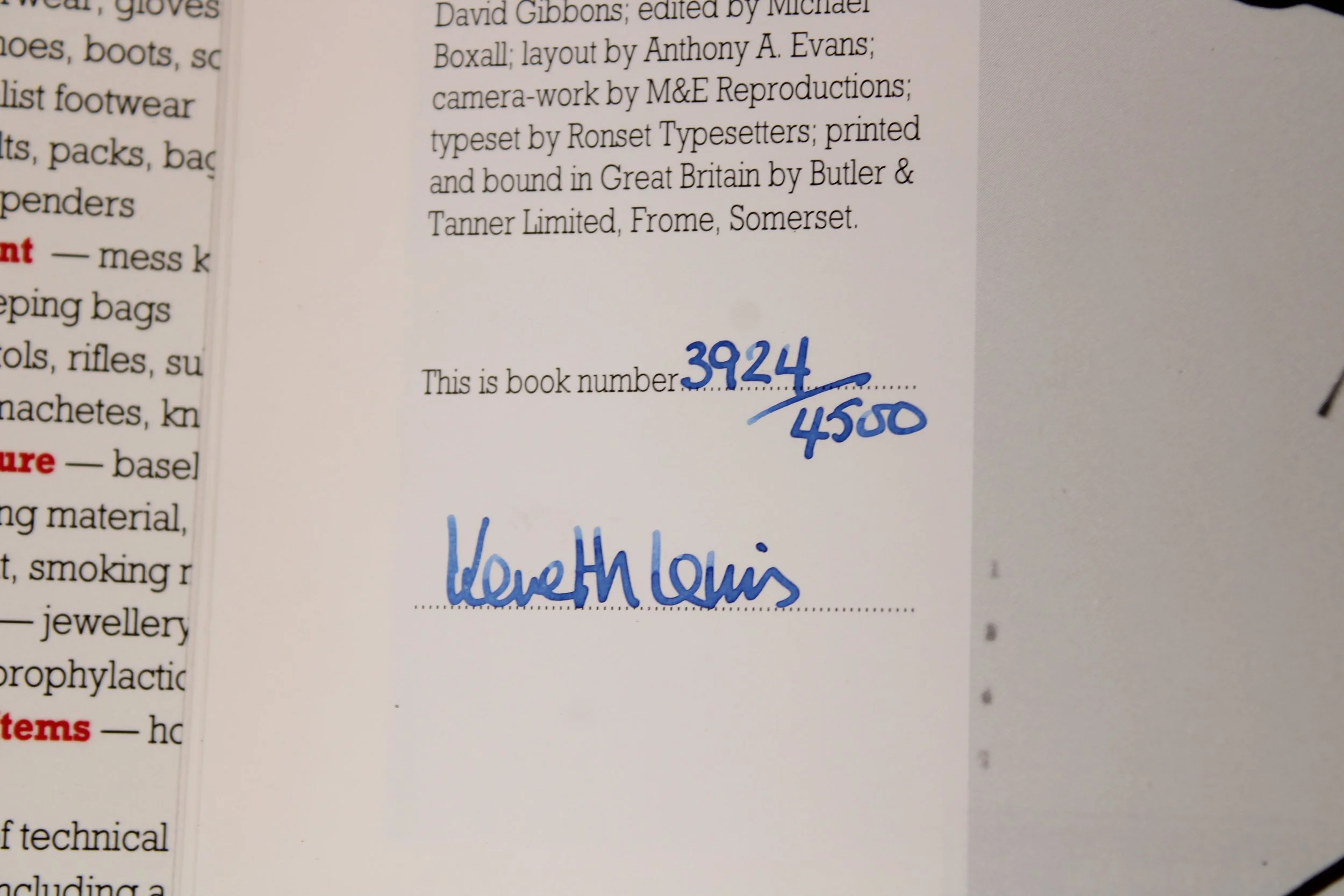 Doughboy to GI US Army Clothing & Equipment 1900 1945 Kenneth Lewis (Autographed)