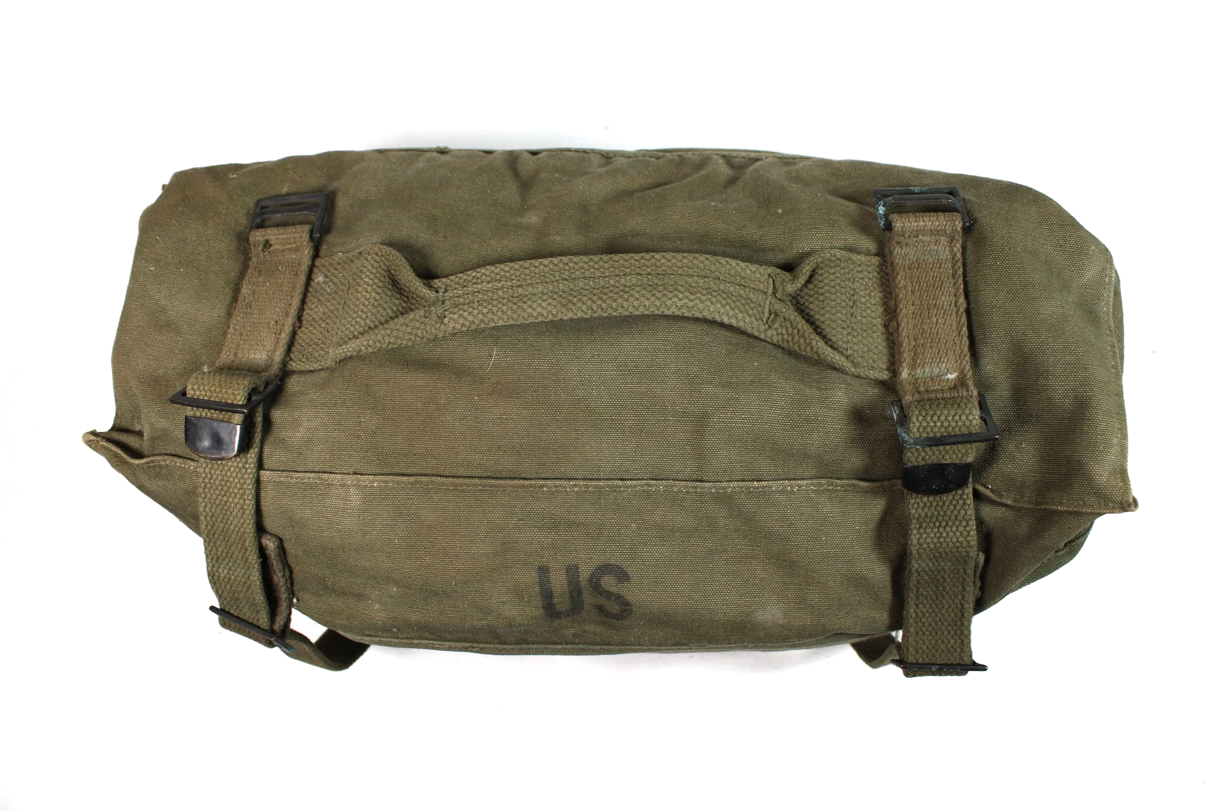 Korean War M-1945 Canvas Cargo Field Pack 1951 Dated top