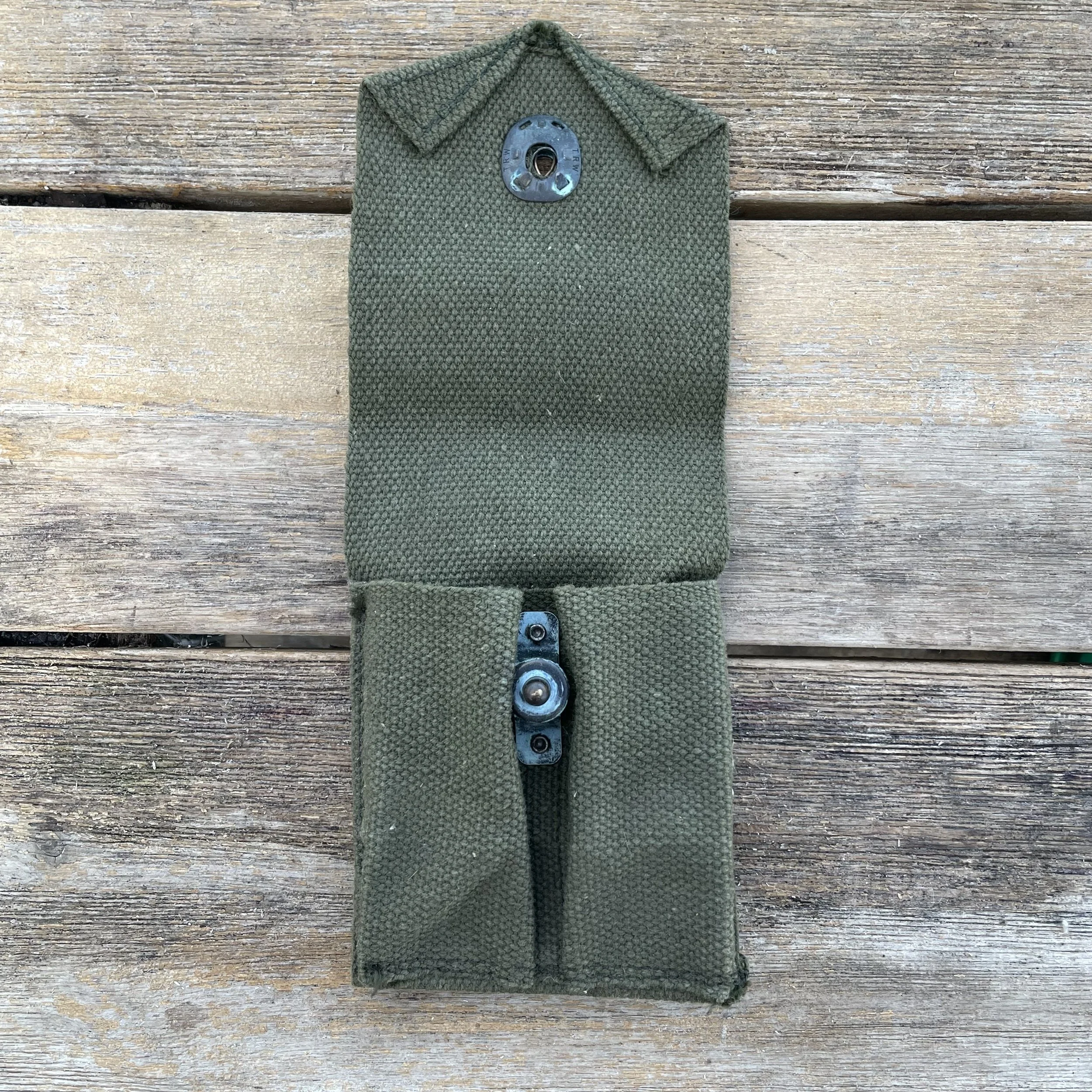 NEW Vietnam Issue US Army 1911 Colt M1956 45 OD Green Pistol Magazine Pouch Case