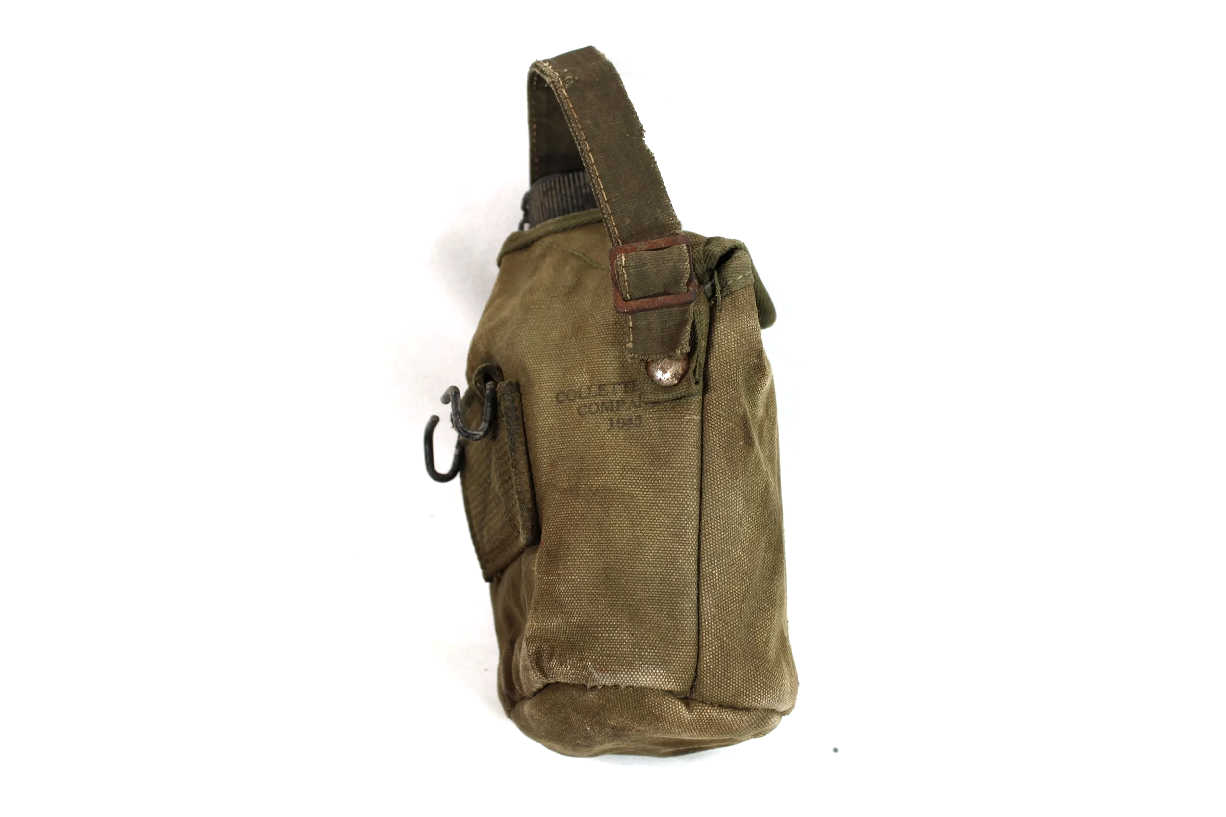 WW2 US 1945 Canteen Set W/ Custom Strap