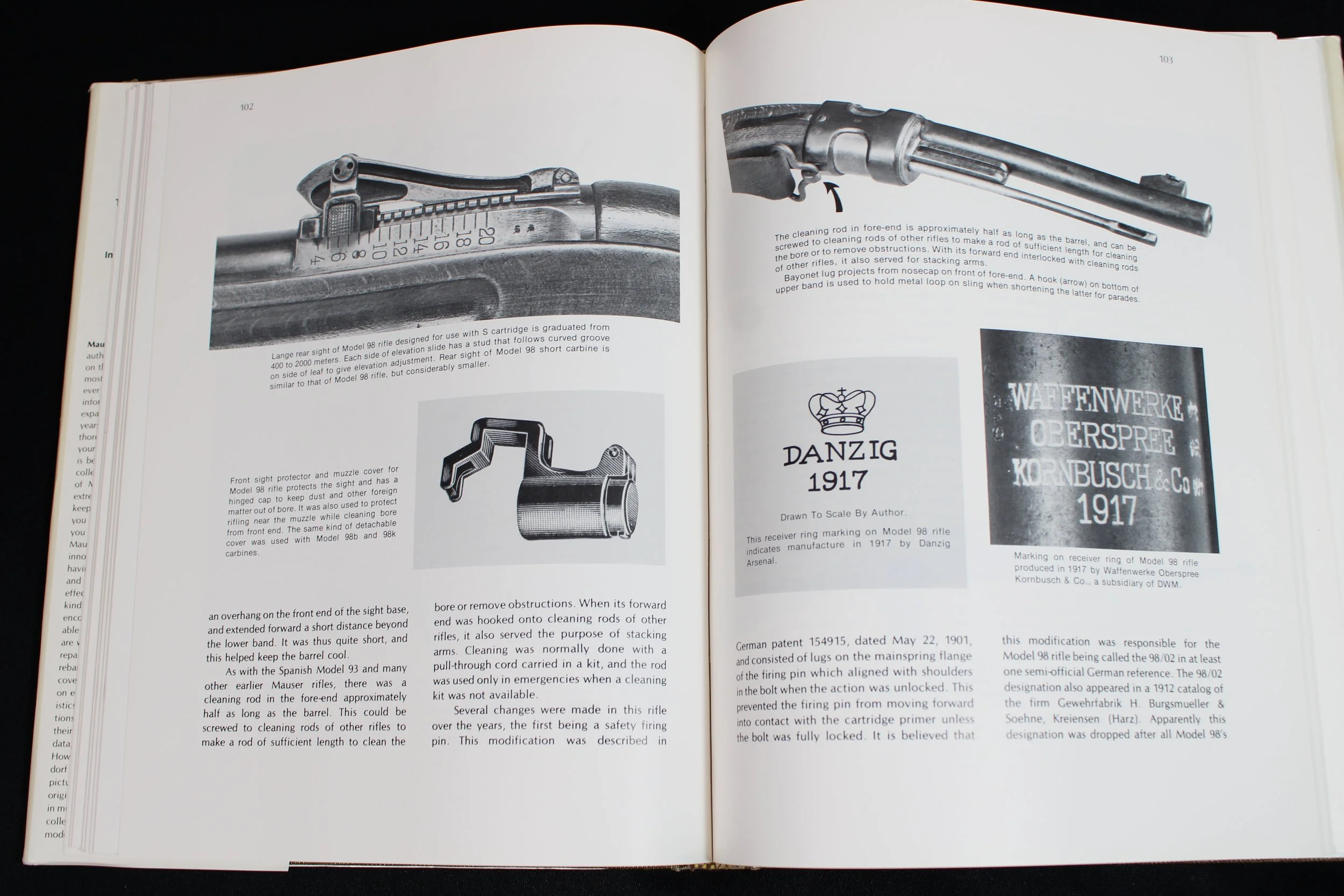 Mauser Bolt Rifles Ludwig Olson 3rd Edition 11th Printing F. Brownell & Son 1993