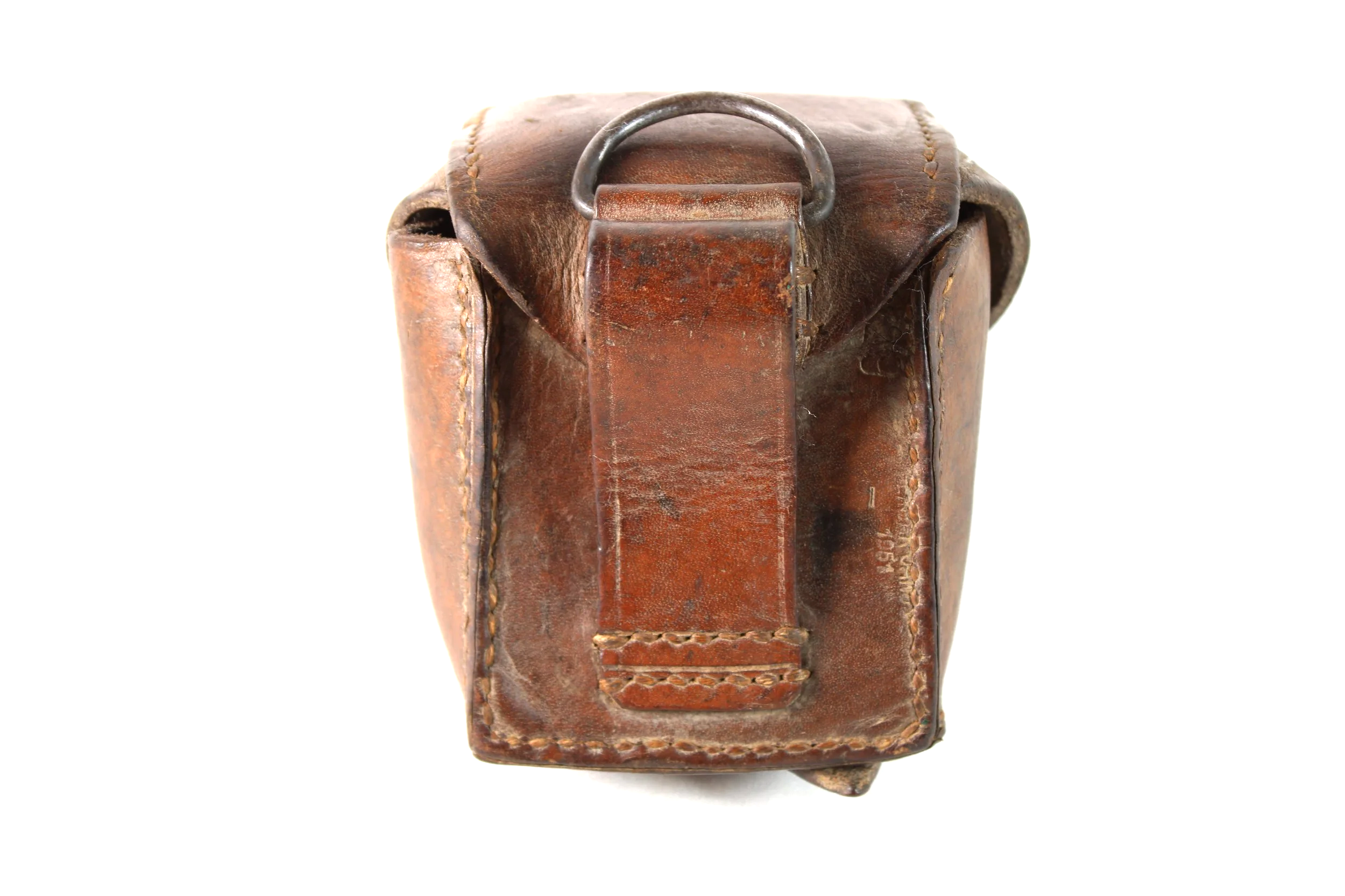 Romanian Vz24 Mauser and Mosin Nagant Leather Ammo Pouch 1951