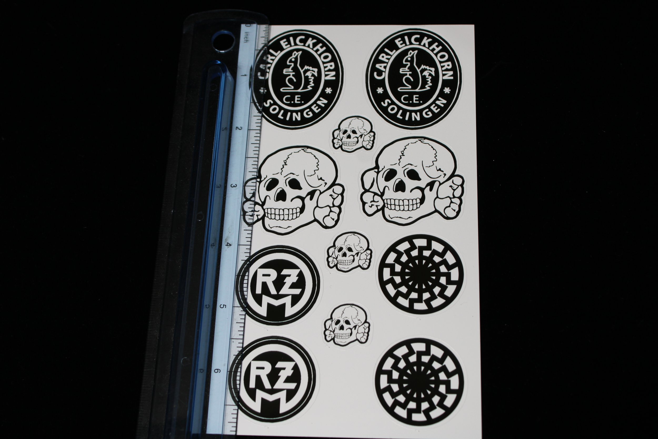 German Sticker Sheet