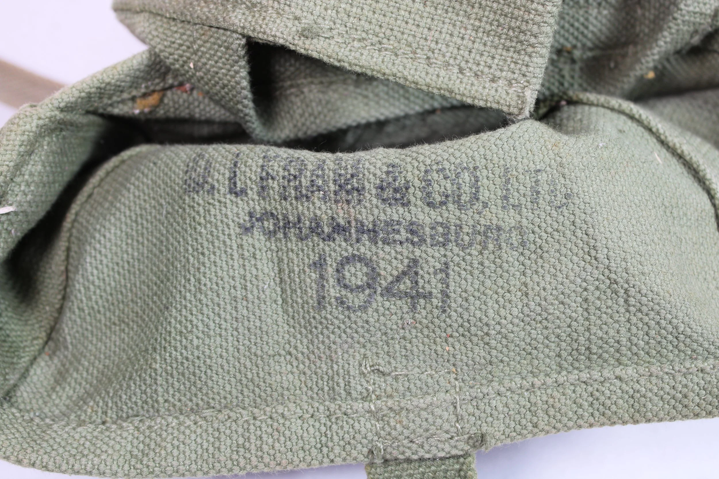 WW2 South African Luis / Bren MG Drum Pouch with Strap