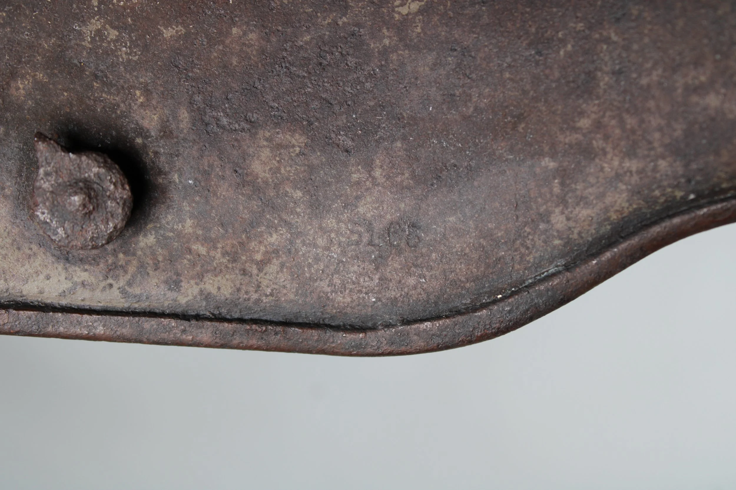 WW1 German Original M16 Camouflage Helmet Si66