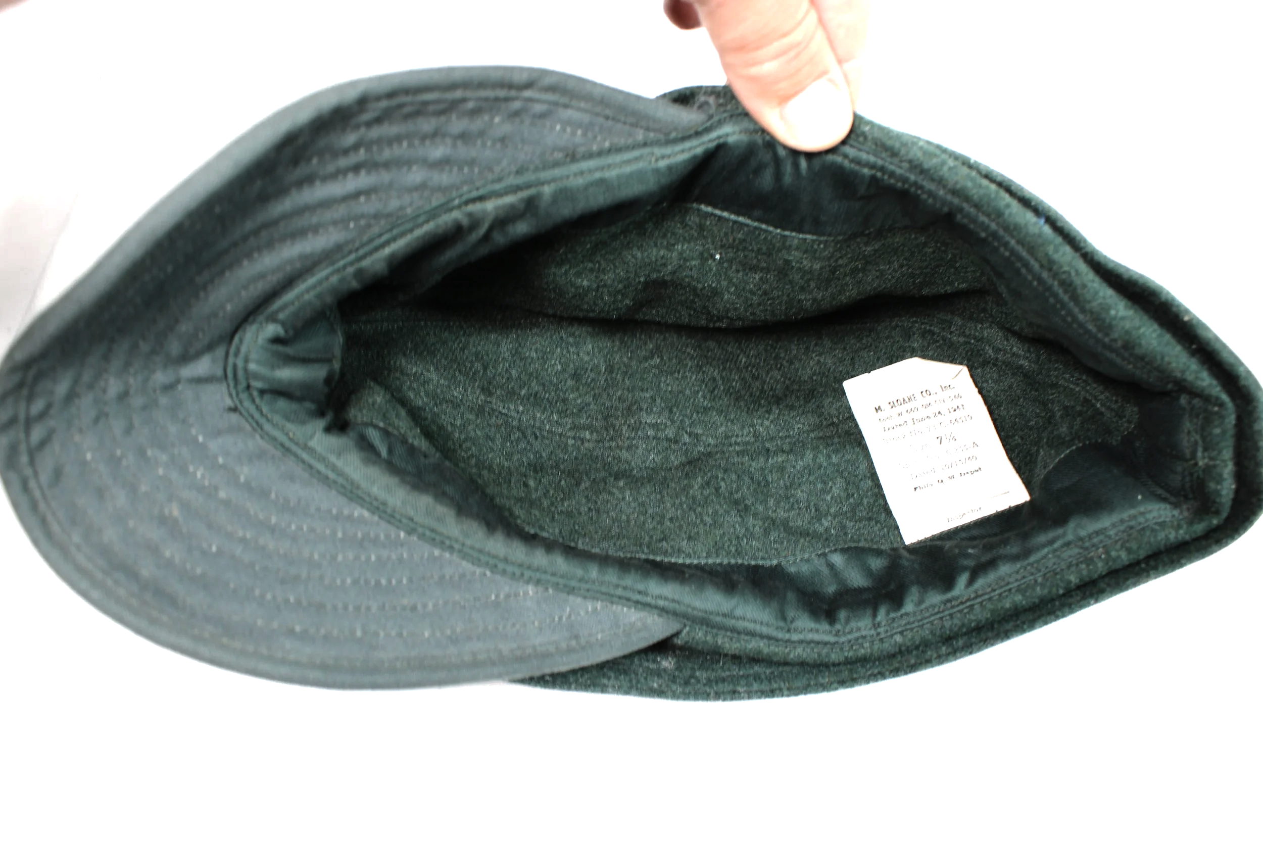 US Military Workforce Cap 1941 Size 7 1/4 XL NOS