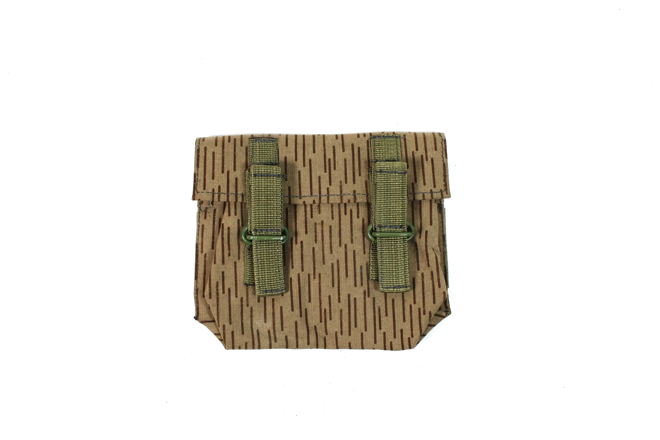 East German NVA/DDR Strichtarn (Raindrop) camo grenade pouch