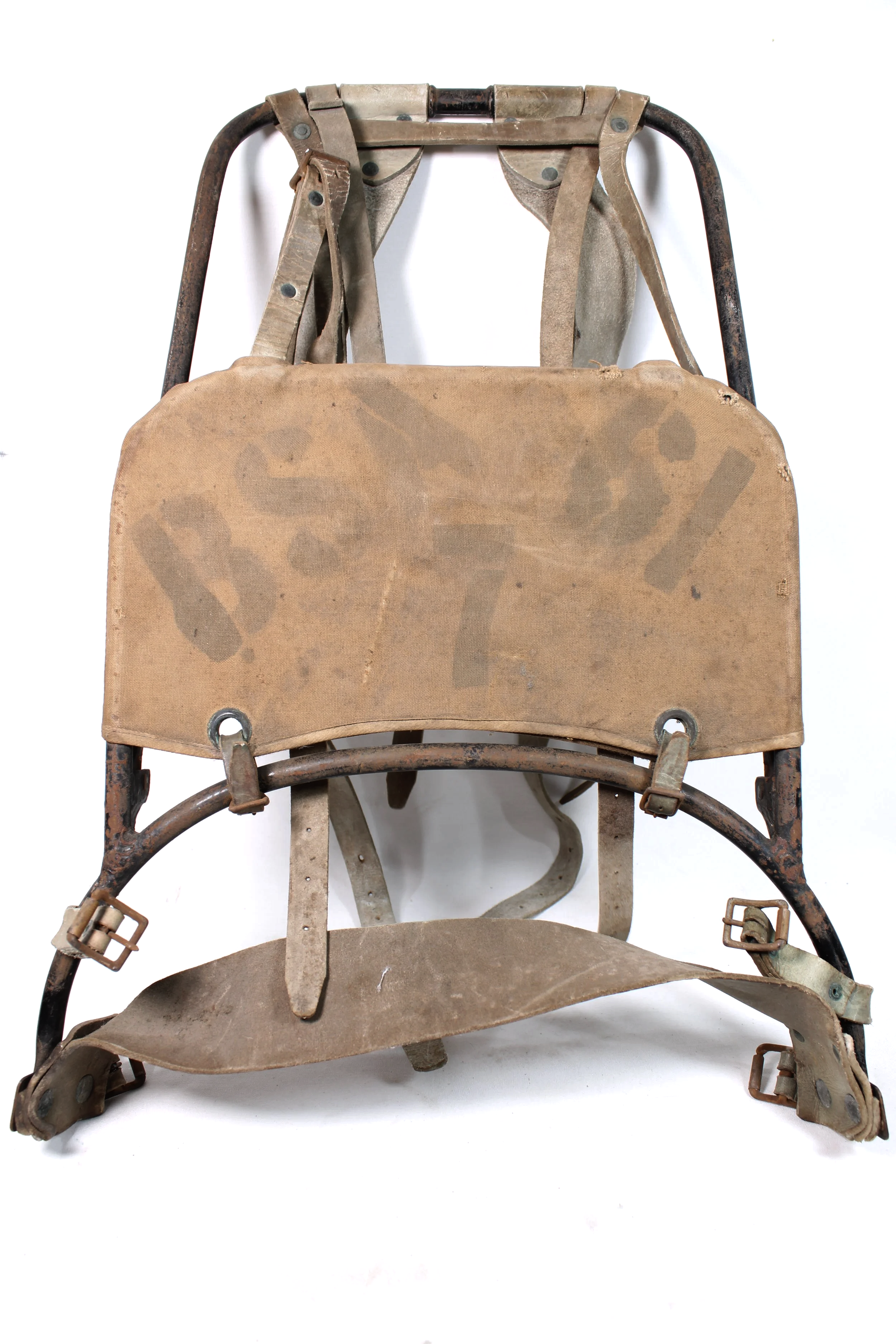 (Airborne) 1942 WWII British Paratrooper "Everest Load Carrier" backpack frame (Unit Marked)