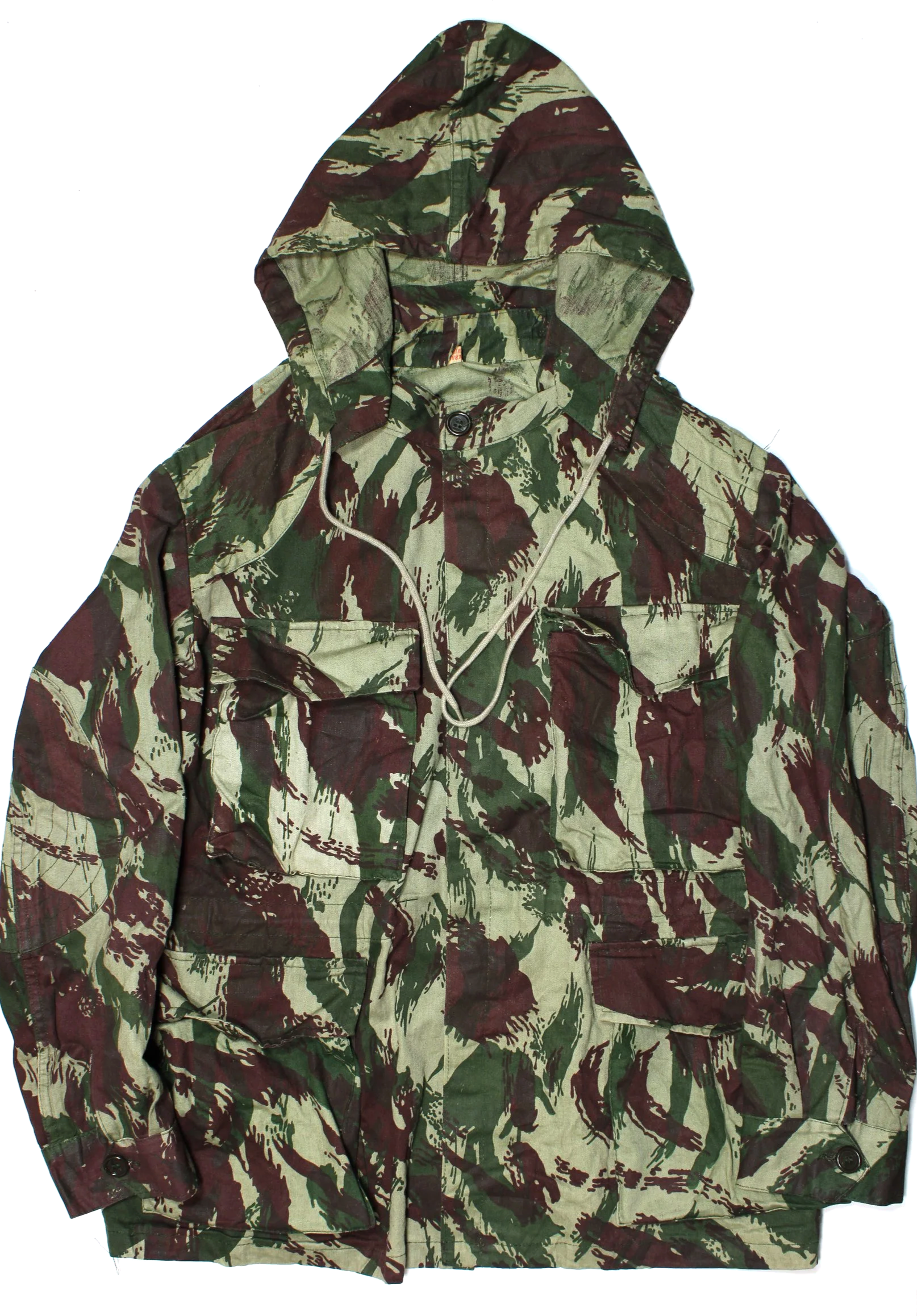 Portuguese Army M63 Hooded Field Jacket Lizard Camo