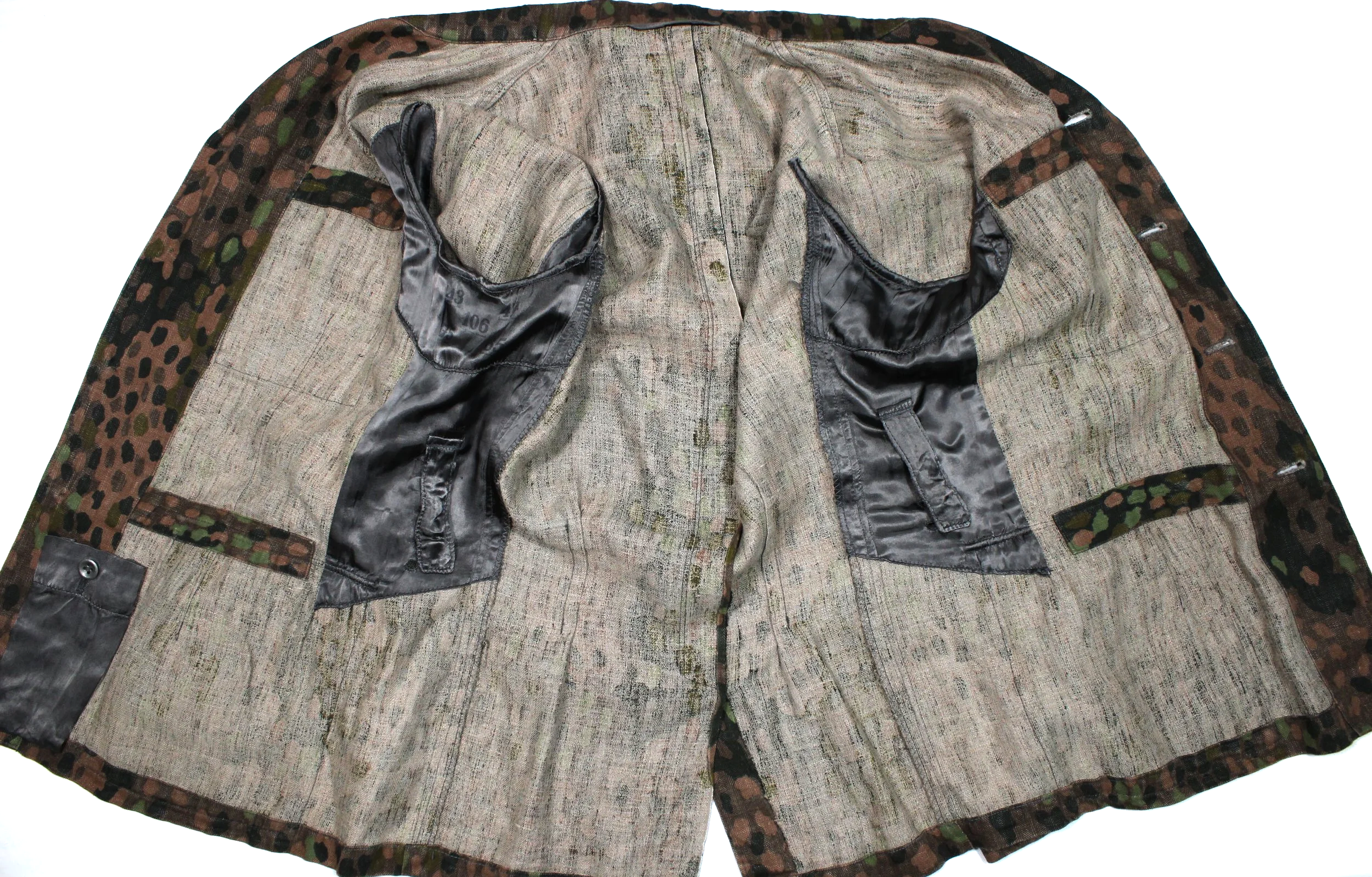 Extremely Rare Waffen SS Janke Made Dot44 WWII German Reproduction Uniform Tunic Jacket
