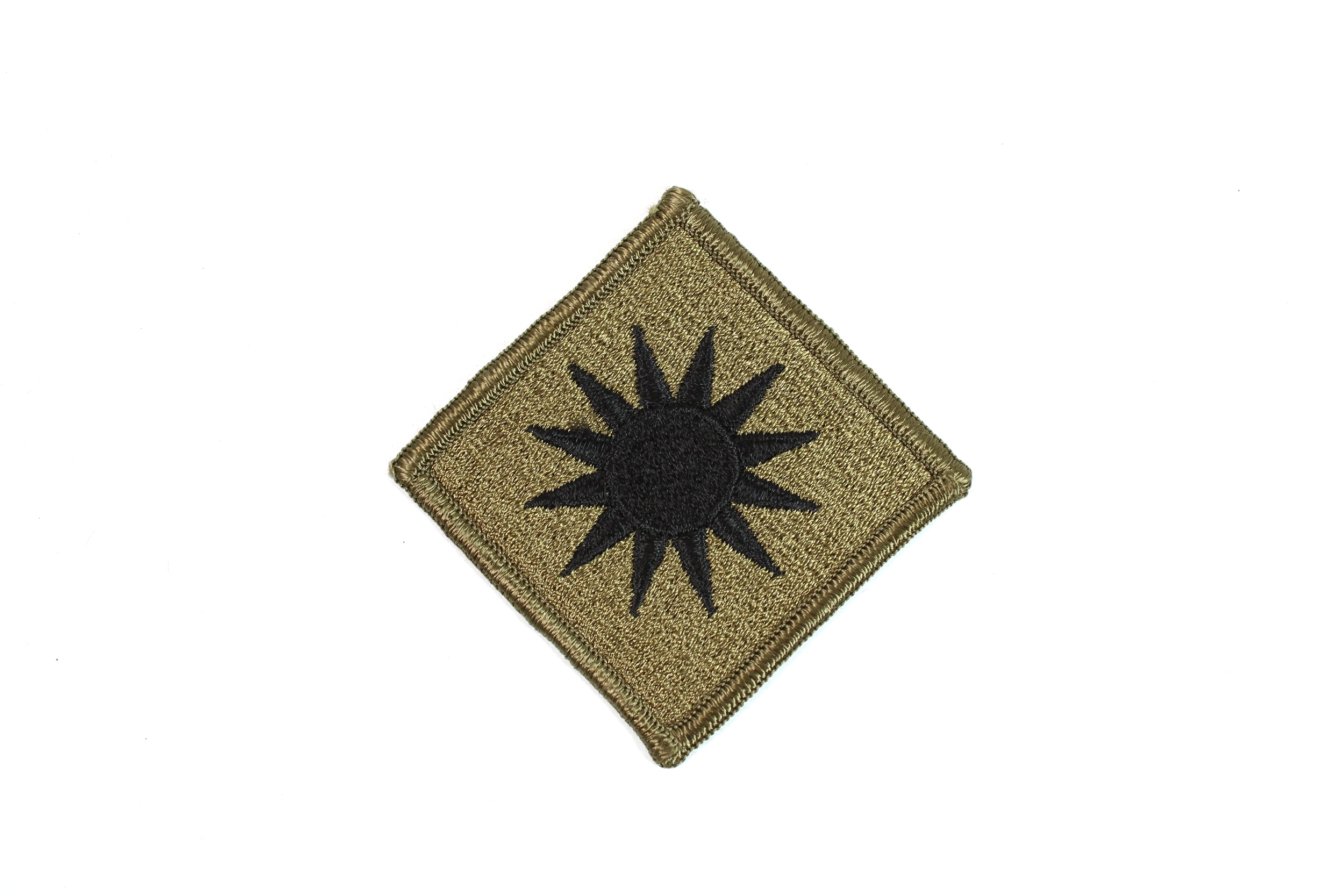 U.S. Army subdued 40th Infantry Division California Guard shoulder sleeve insignia (patch)