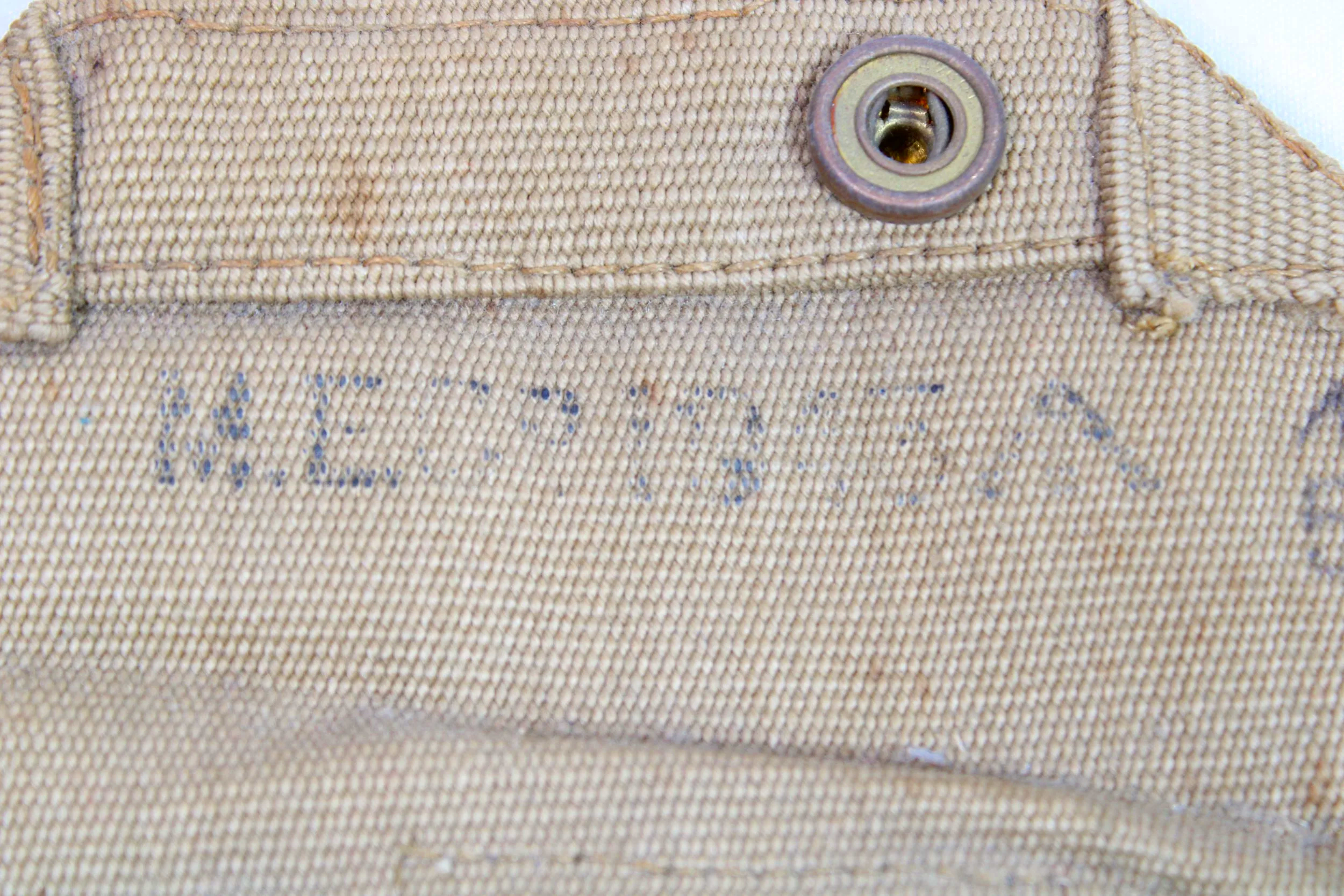WW2 1943 Dated British Army 1937 Pattern Webbing Webley Revolver Holster