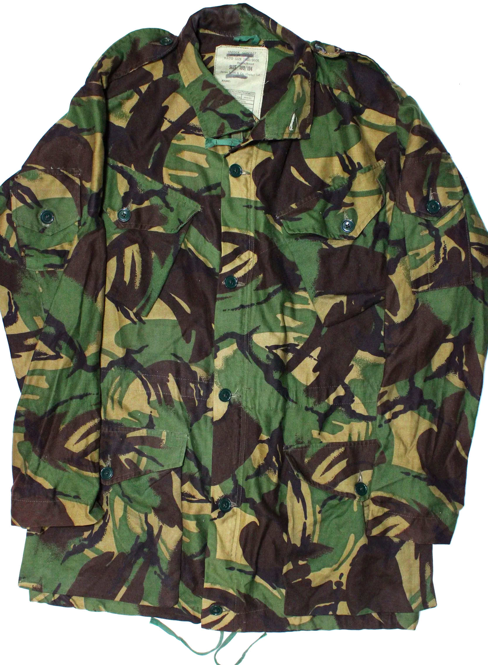 British Army 1985 Pattern DPM Camouflage Heavy Weight Combat Jacket