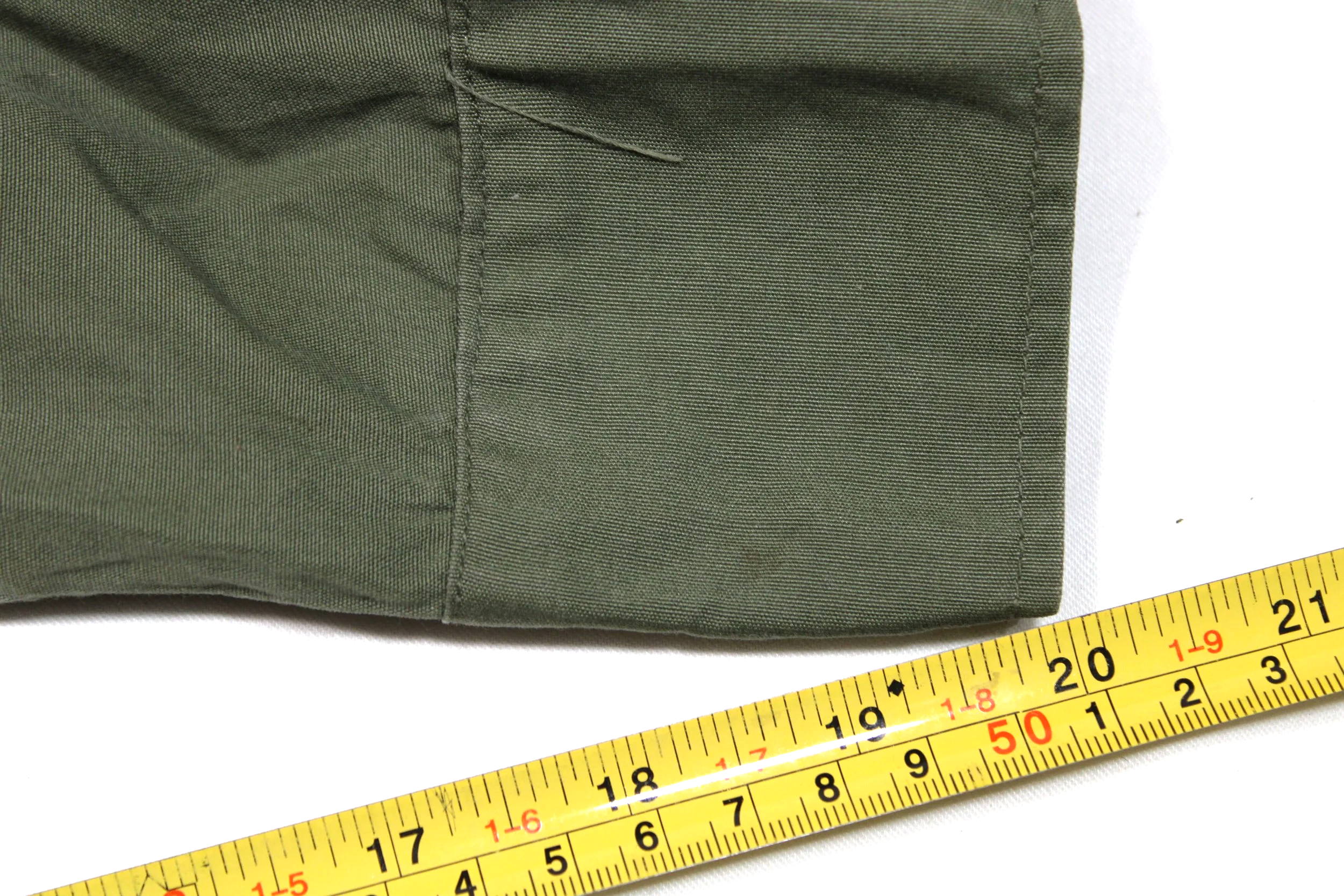 First Pattern Poplin Exposed Button Vietnam War Jungle Fatigue Combat Jacket