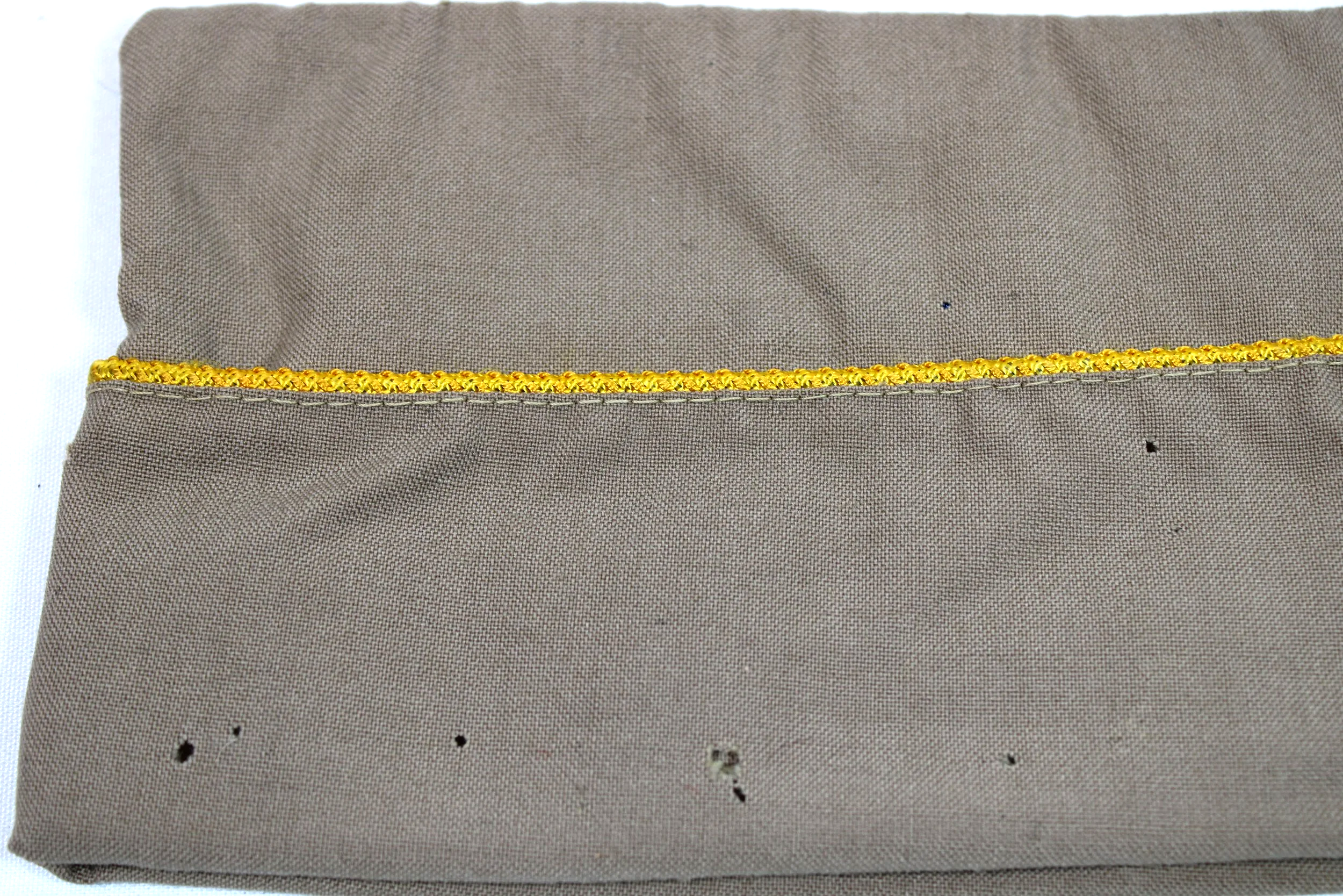 WW2 US Airborne / Paratrooper / Glider Pilot Garrison Summer Cap, Armor Piping