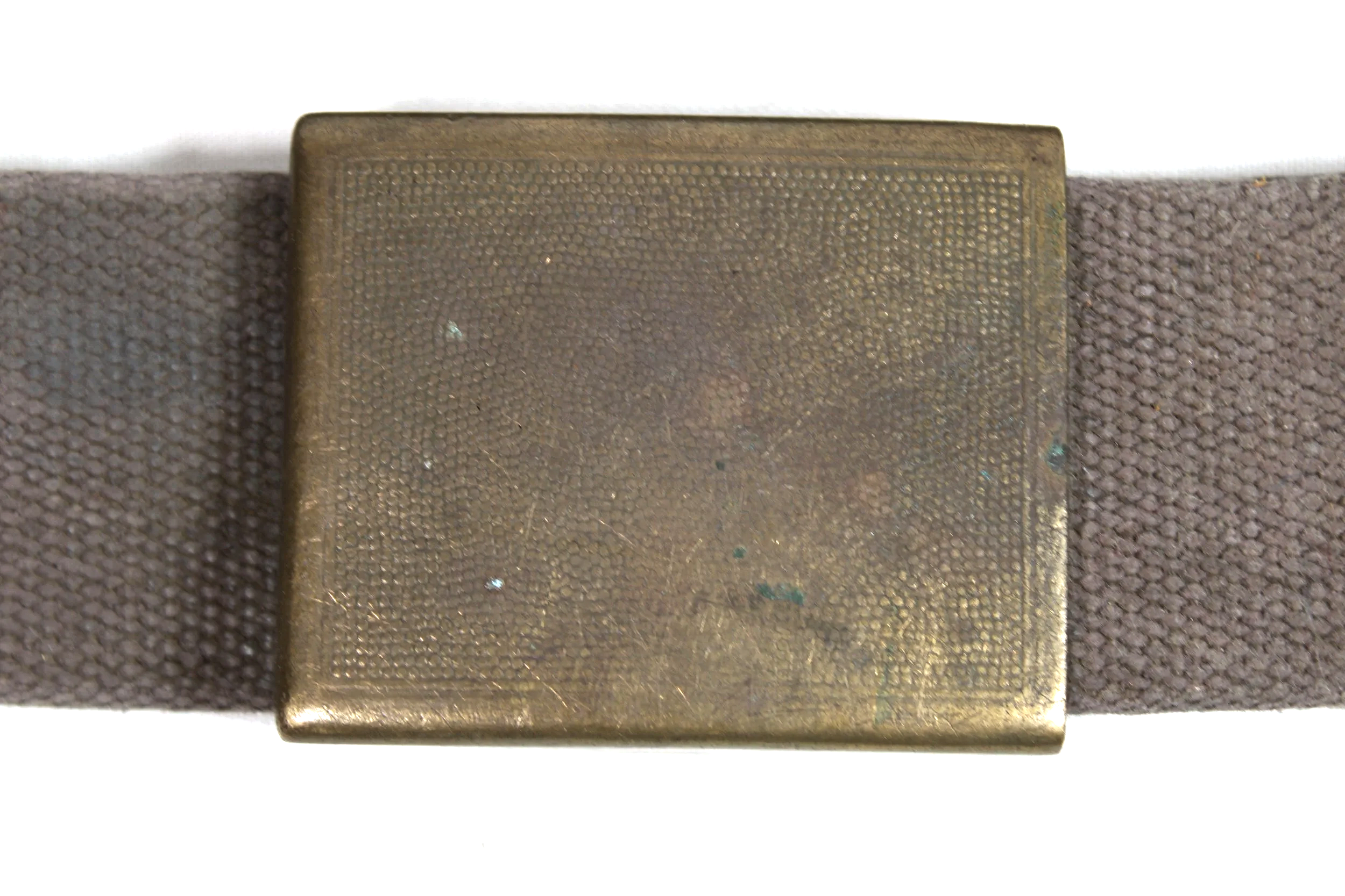 German Bundeswehr Military Field Belt and Pebbled Buckle By olc