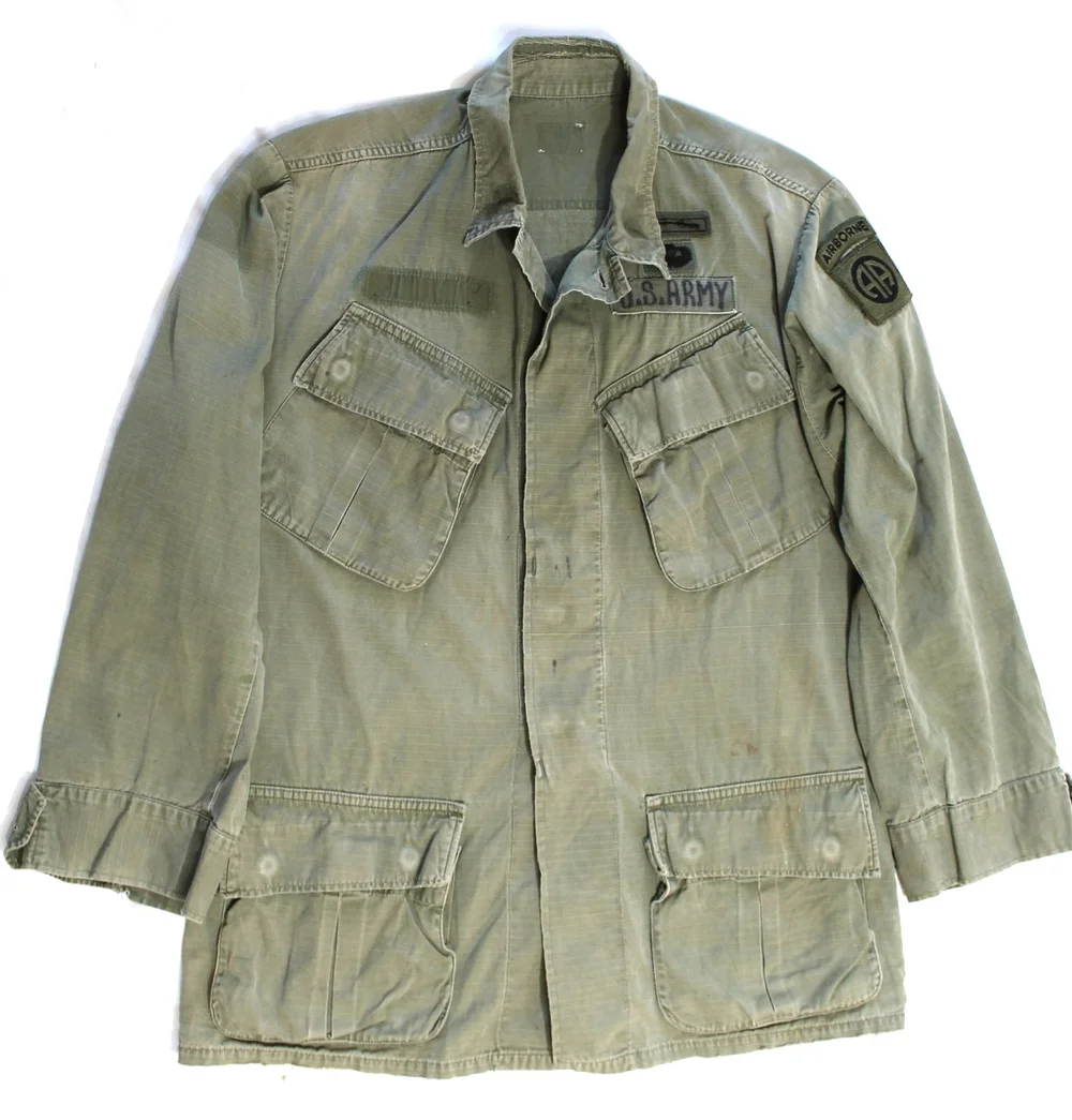 Vietnam War Original 3rd Pattern Slant Pocket Jungle Jacket 