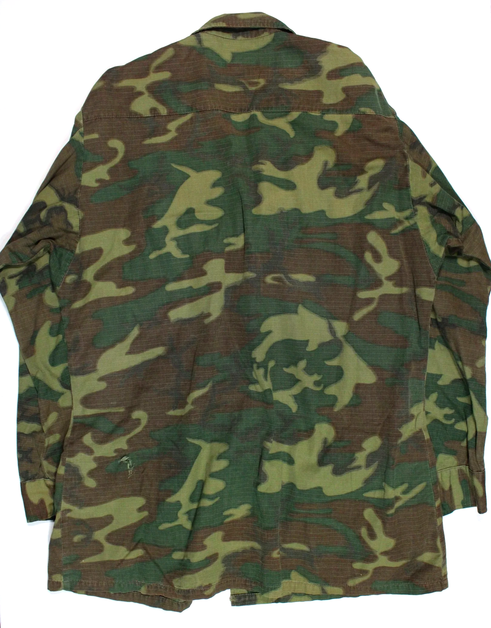 ERDL Camouflage RipStop Jungle Jacket Vietnam War Medium Regular
