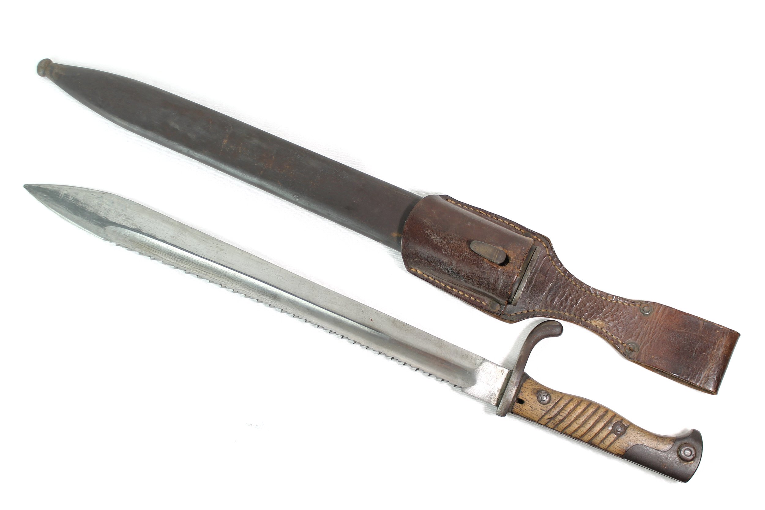butcher blade WW1 German Original M1898/05 Sawback ( Seitengewehr 98 Butcher blade ) Bayonet