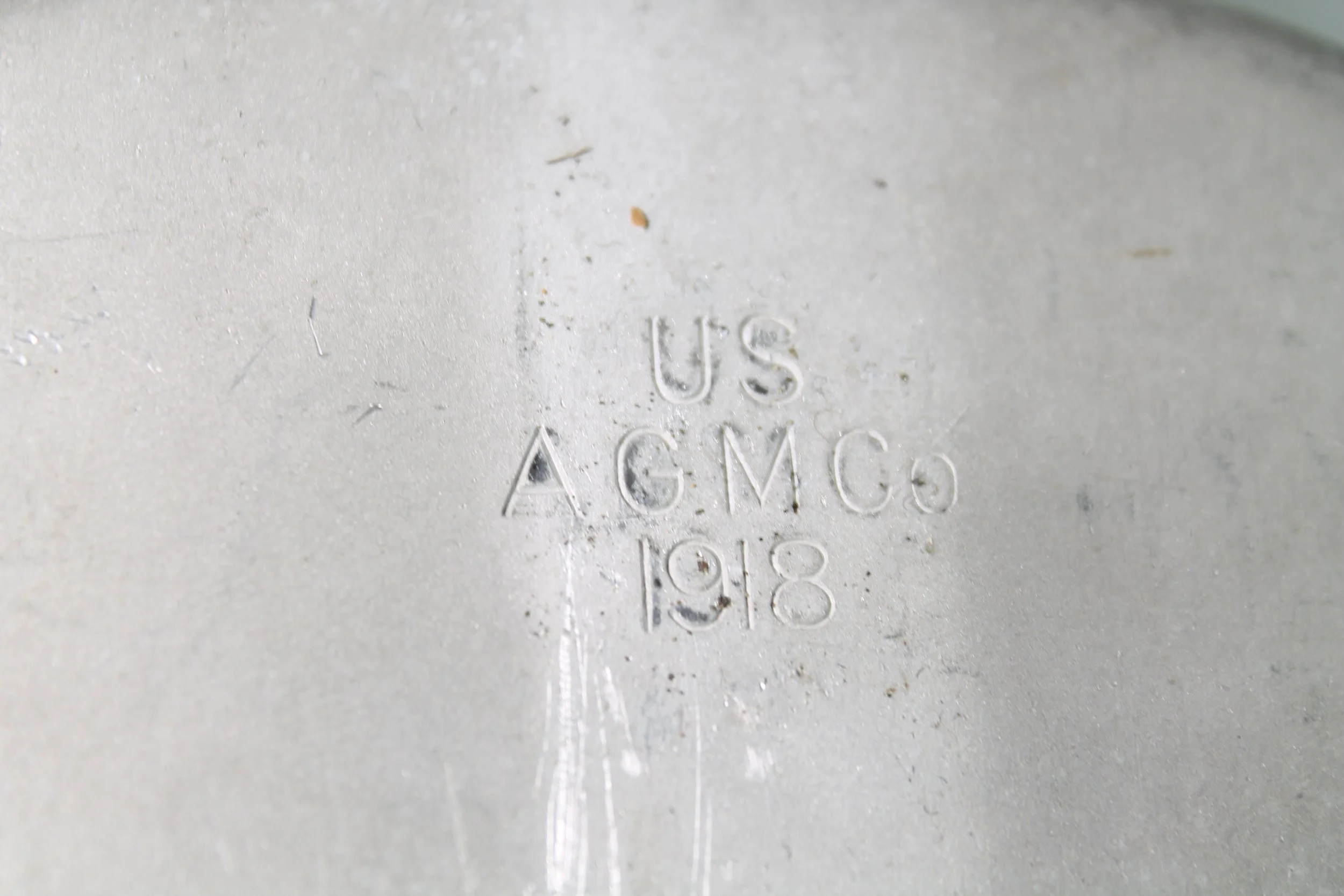 WW1 A.G.M. Co Matching Canteen & Cup With Galvin Cover (Unit Marked)