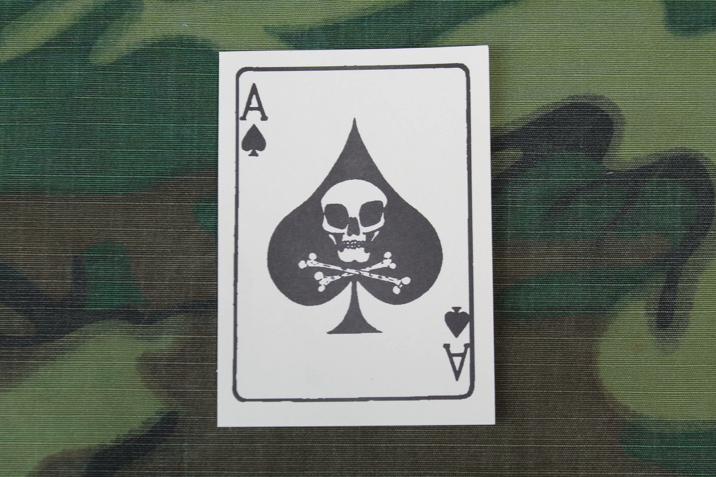 Vietnam War Original "DEATH CARD"