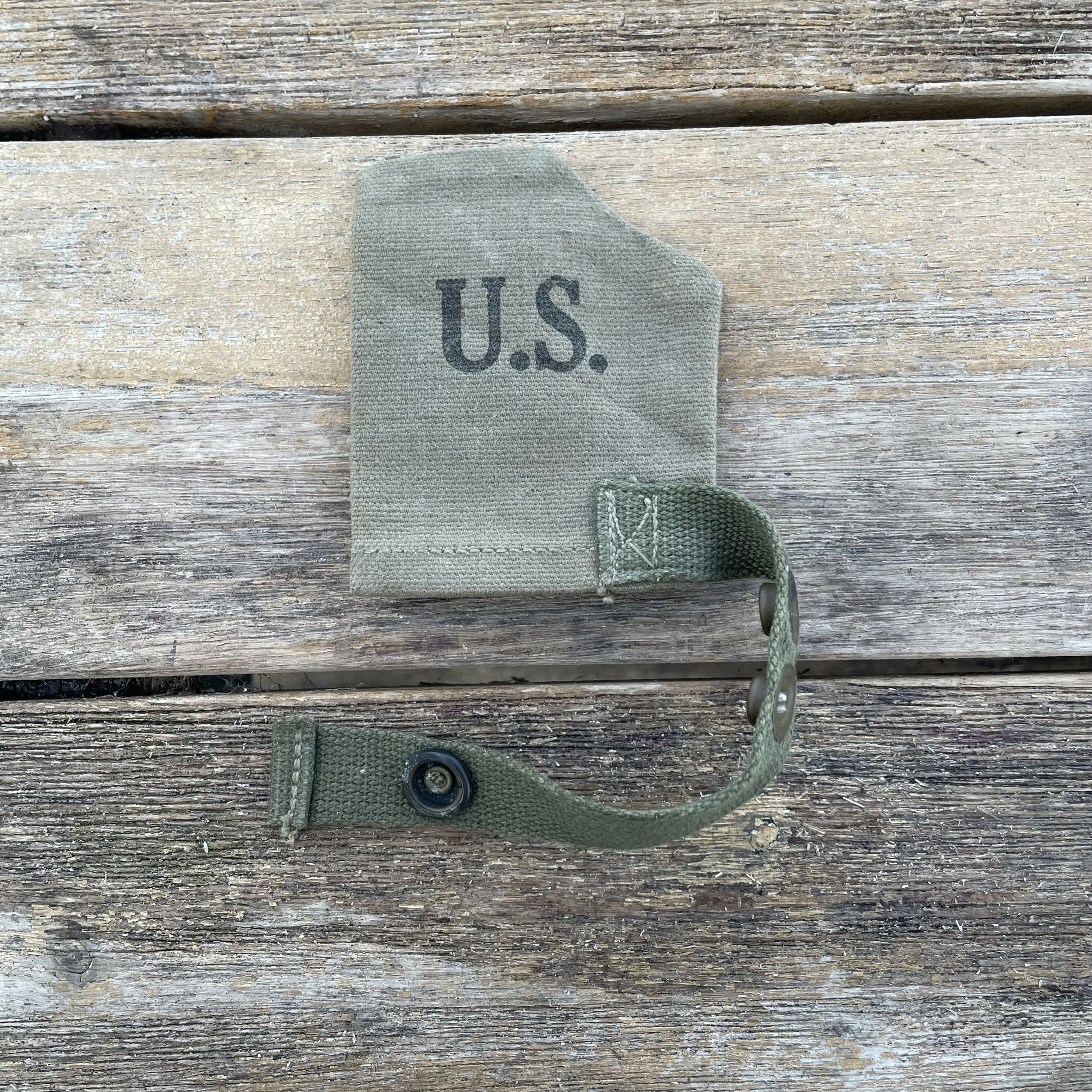 US WW2 M1 Garand 1903 M1 Carbine Muzzle Cover 1944 Dated EA Brown Mfg