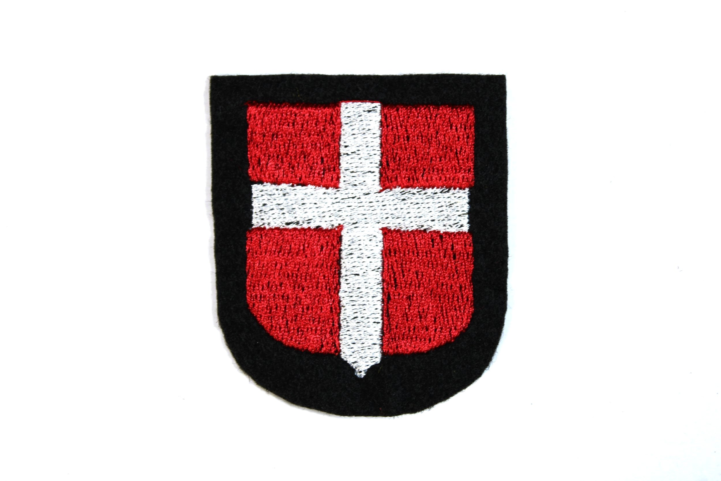 Reproduction WWII Danish Waffen SS Sleeve Shield
