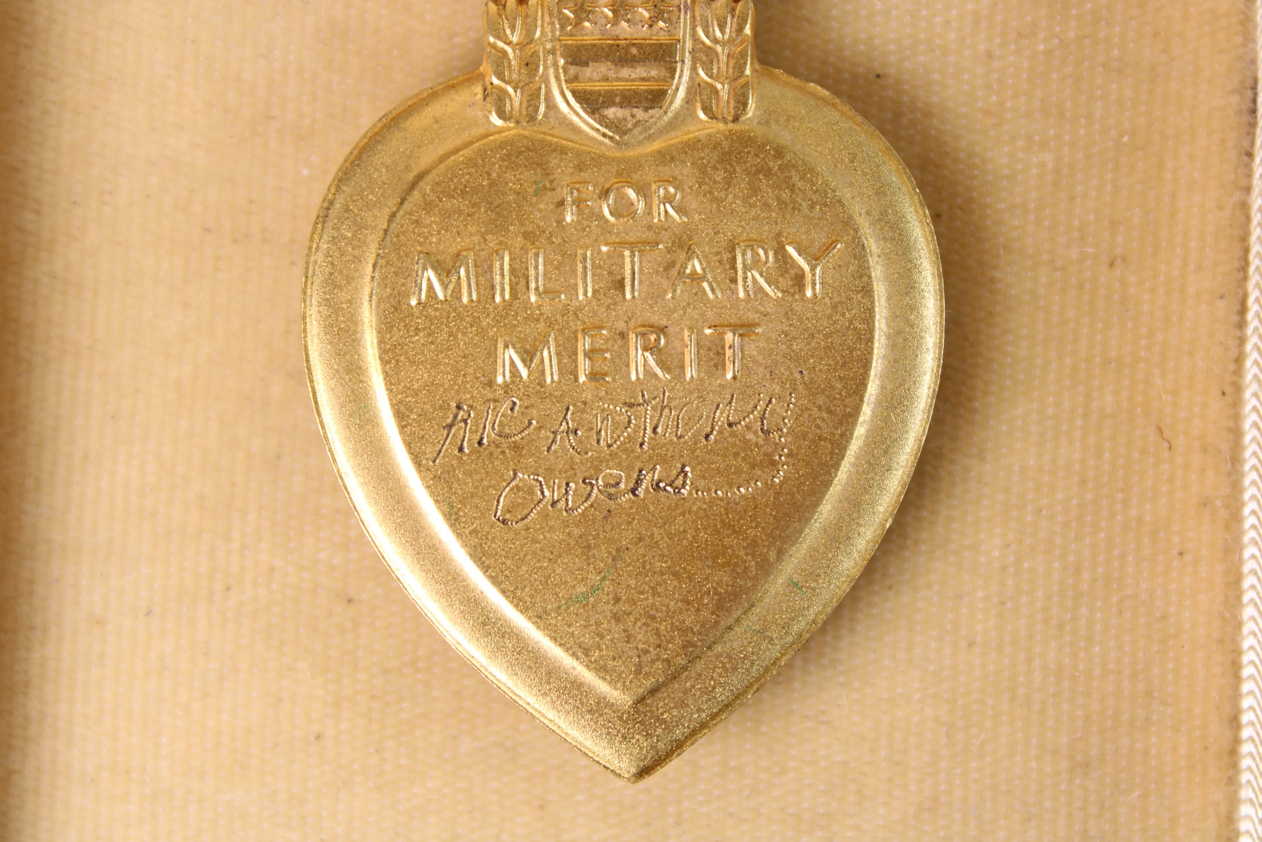 WW2 Named Original Purple Heart