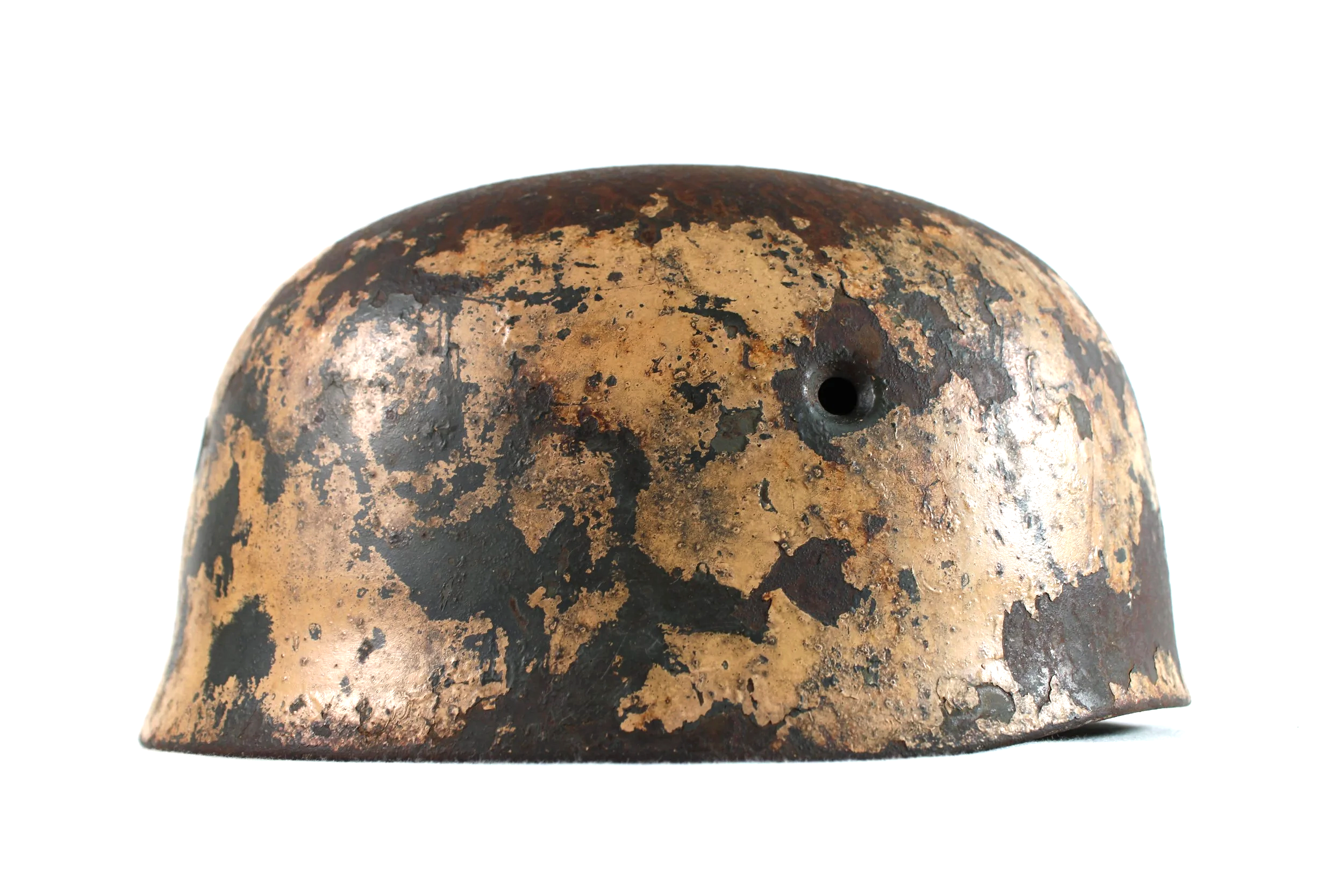 Fallschirmjäger M38 ckl68 Single Decal Tropical Camo Helmet Reproduction WW2 German
