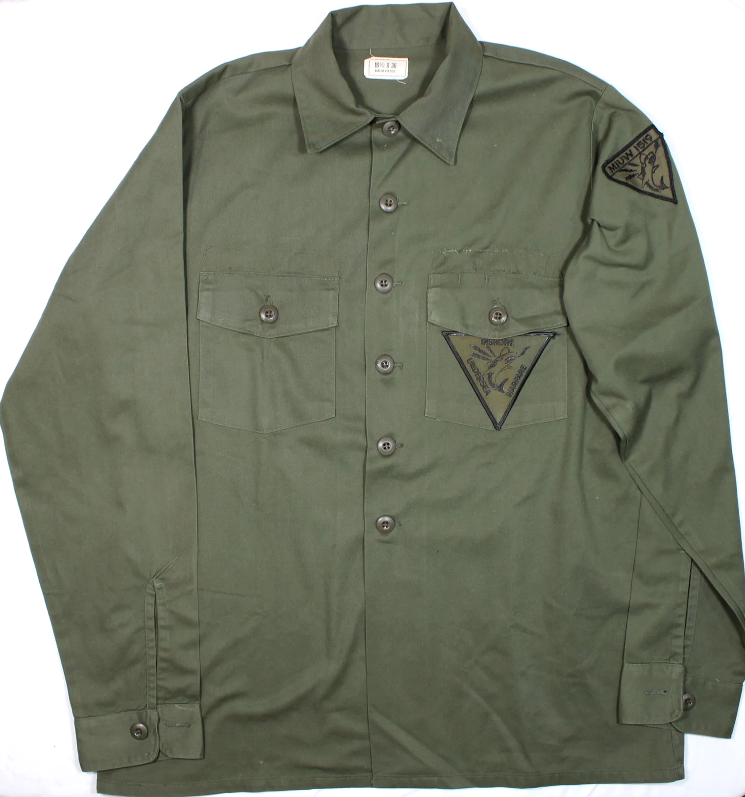 Rare Mobile Inshore Undersea Warfare ( MIUW ) Unit 1519 OG-107 Jacket