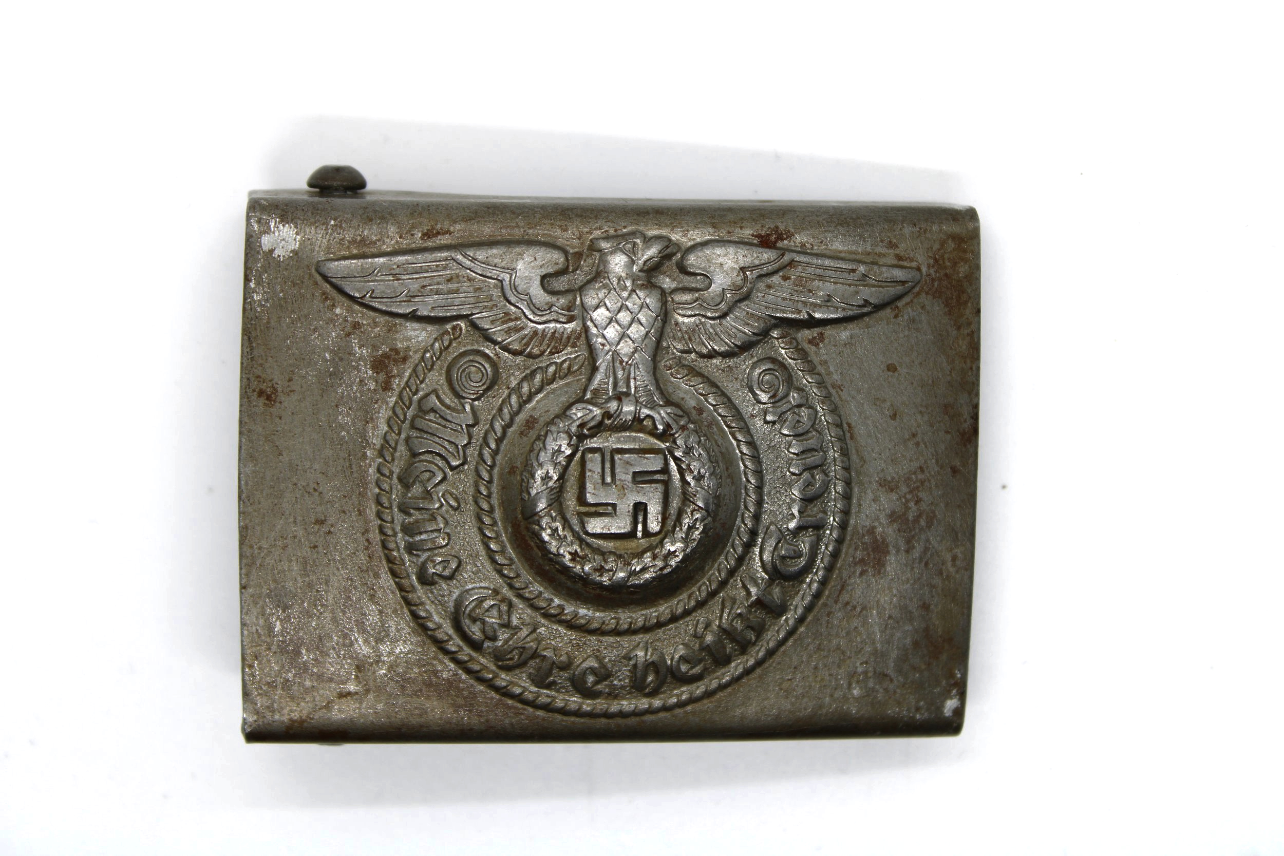 Uber High Quality Reproduction of the unmarked Waffen SS buckle (Overhoff & Cie, Lüdenscheid)