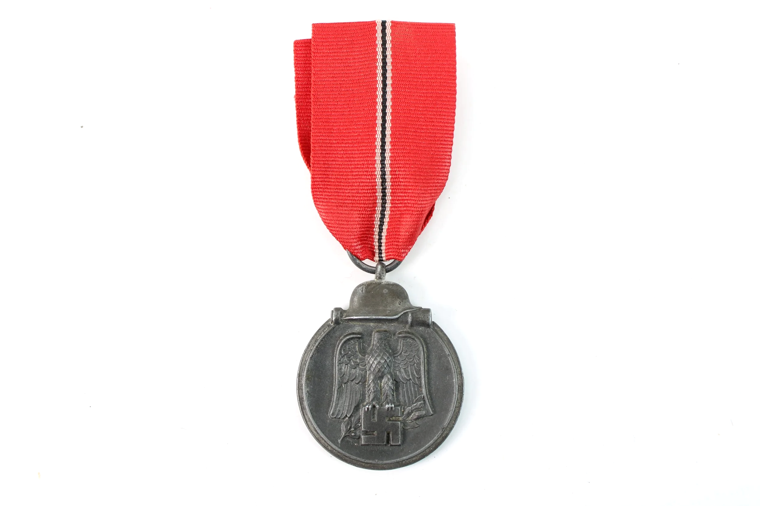 Original WW2 German (Unmarked) Eastern Front Medal / Ost Medal (Ostmedaille)