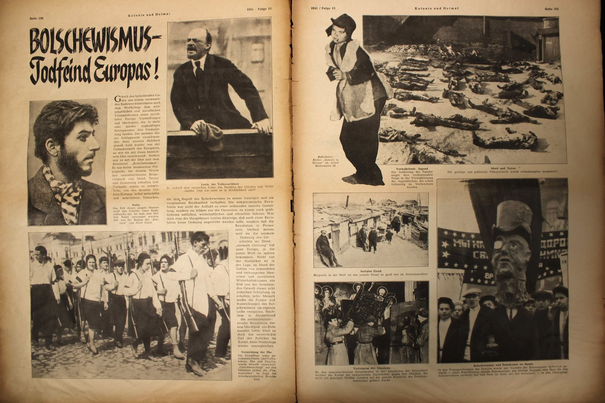 WW2 German Kolonie und Heimat" (Colony and Homeland) Propaganda Magazine 1941