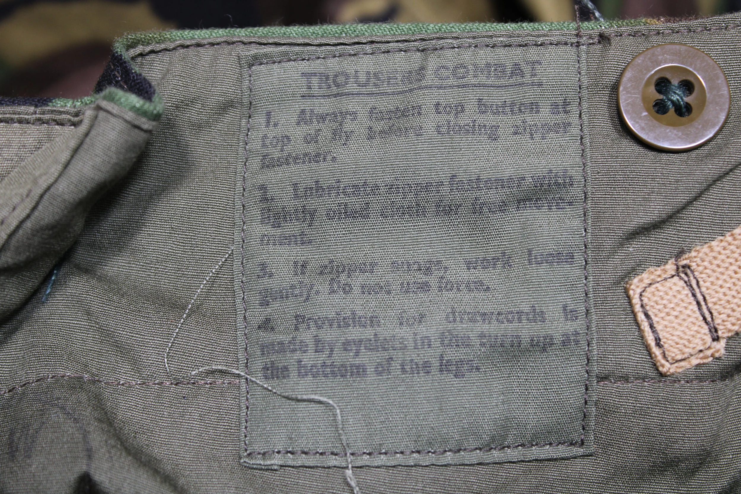 British Military P68 DPM Camouflage Combat Trousers Pants