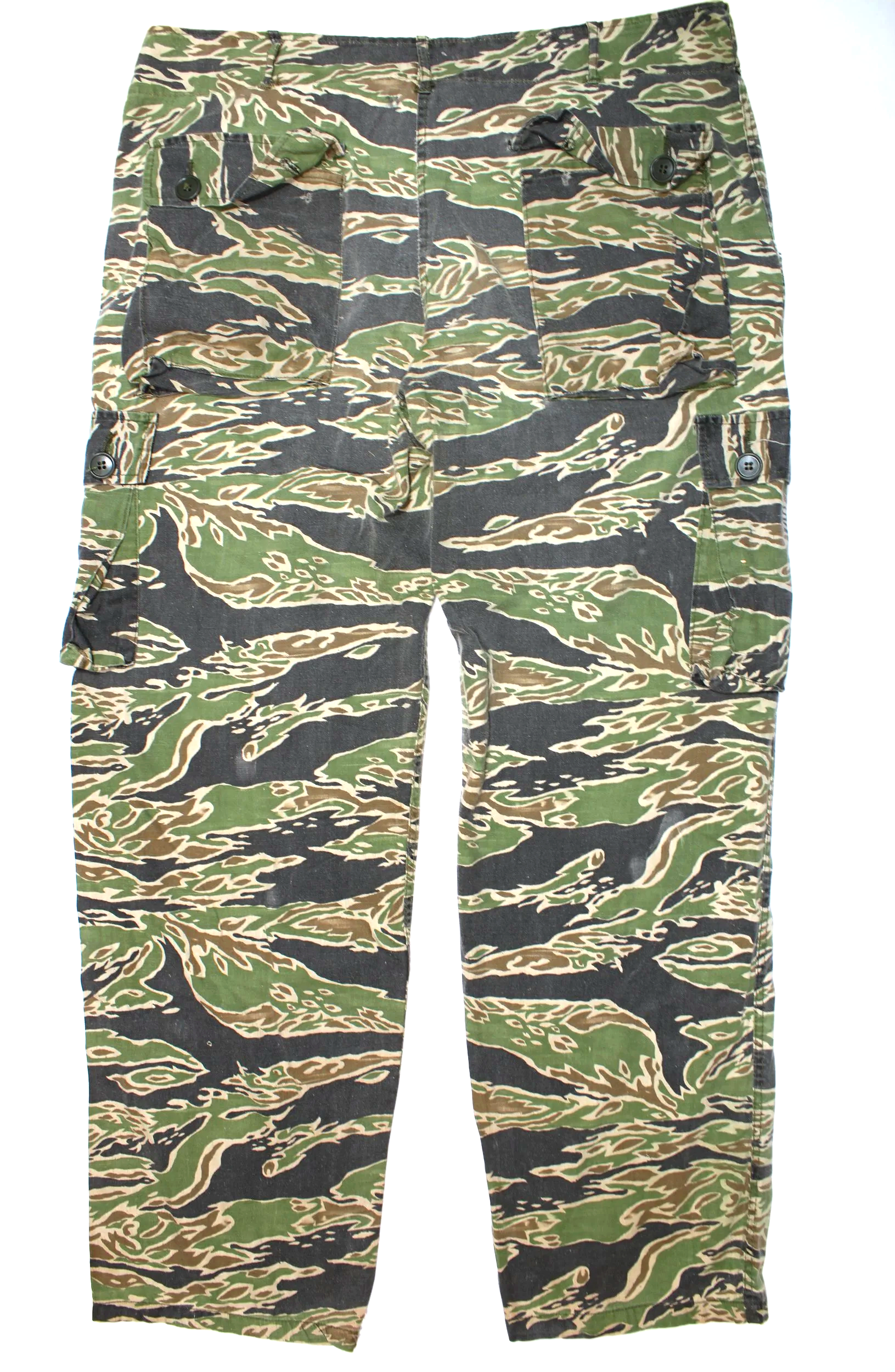 Late War - Lightweight - Dense (LLD) Original Vietnam War Tiger Strip Pants Size US Large 36"