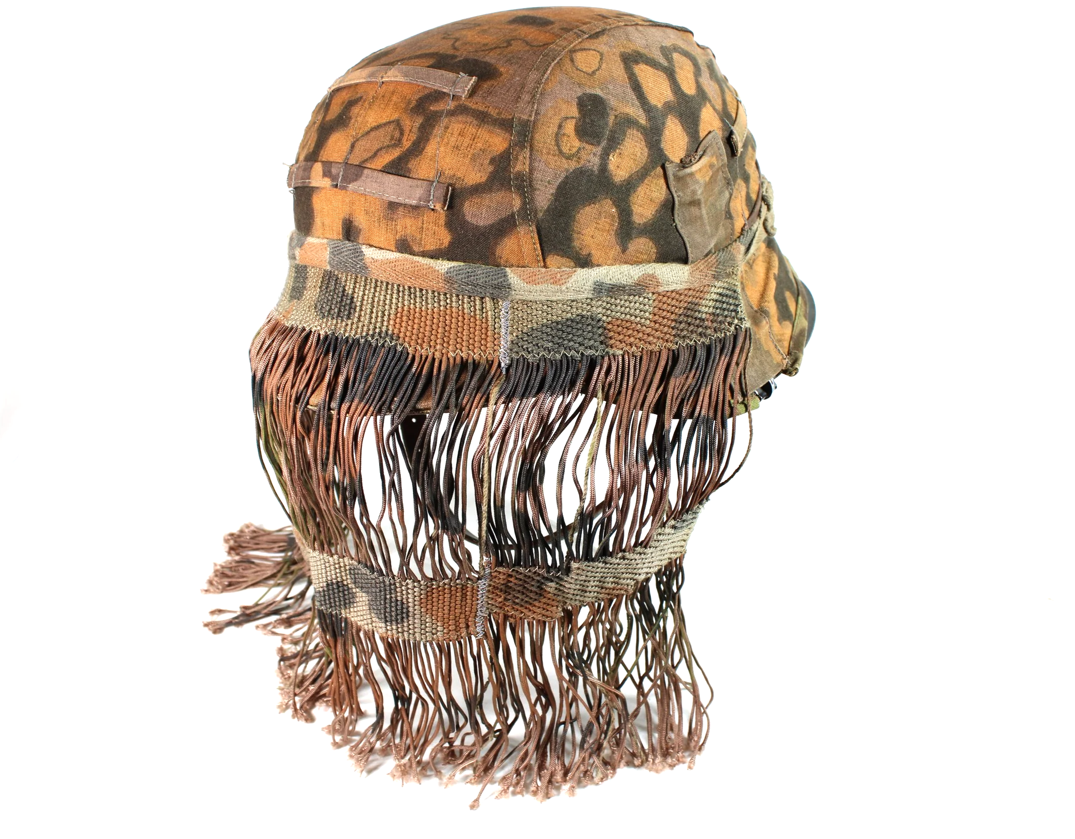 Reproduction WW2 German Waffen SS Camouflage Sniper / MG Face Veil M38 Type 1