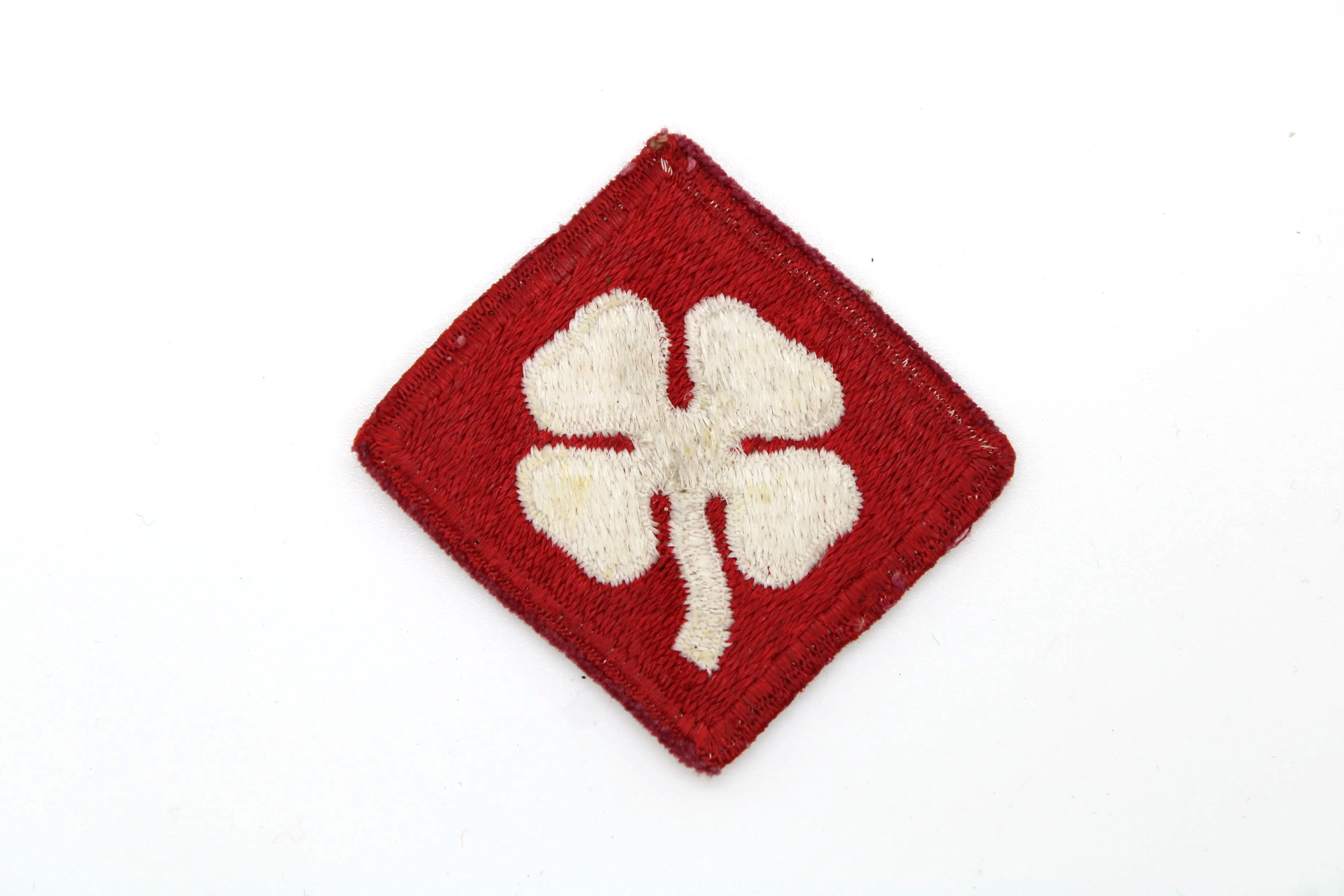 WW2 US 4th Army Patch Uniform Removed