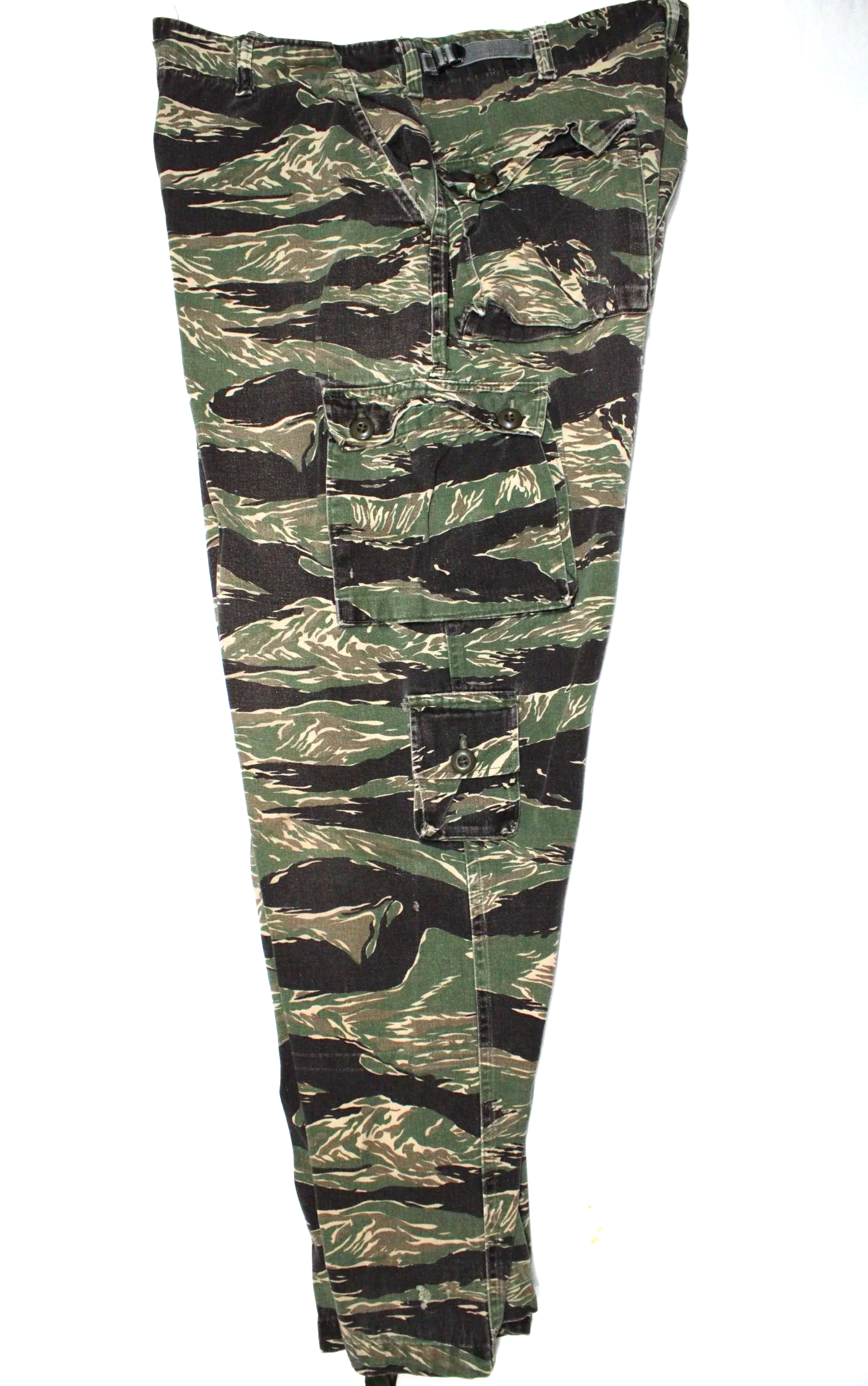 Vintage Tiger Stripe Pants Vietnam War Reproduction "John Wayne Dense"
