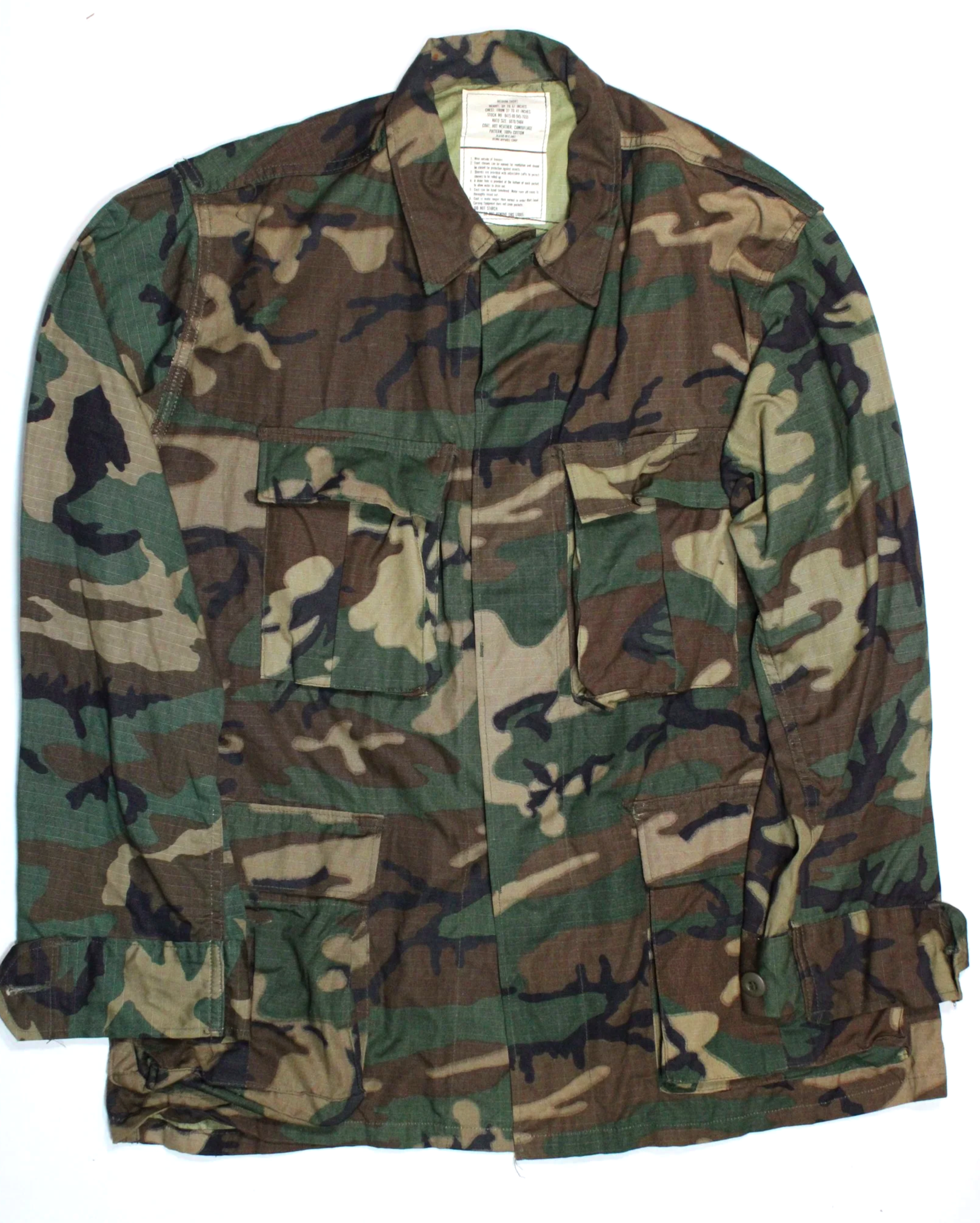 ERDL RipStop Jacket 1980 Medium