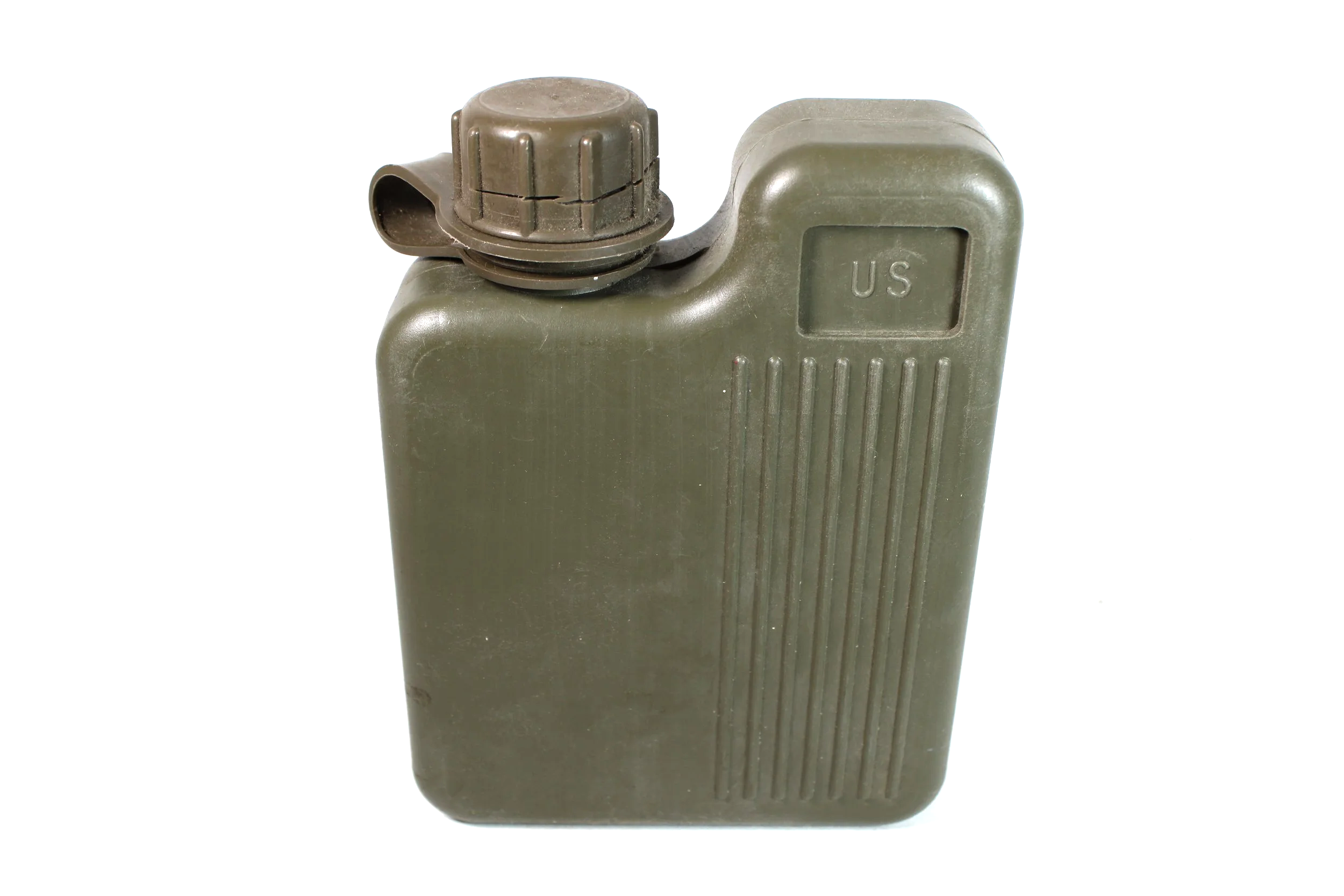 Hayes Tooling & Plastics 1-liter "Square Backpacker" canteen manufactured for the U.S. military