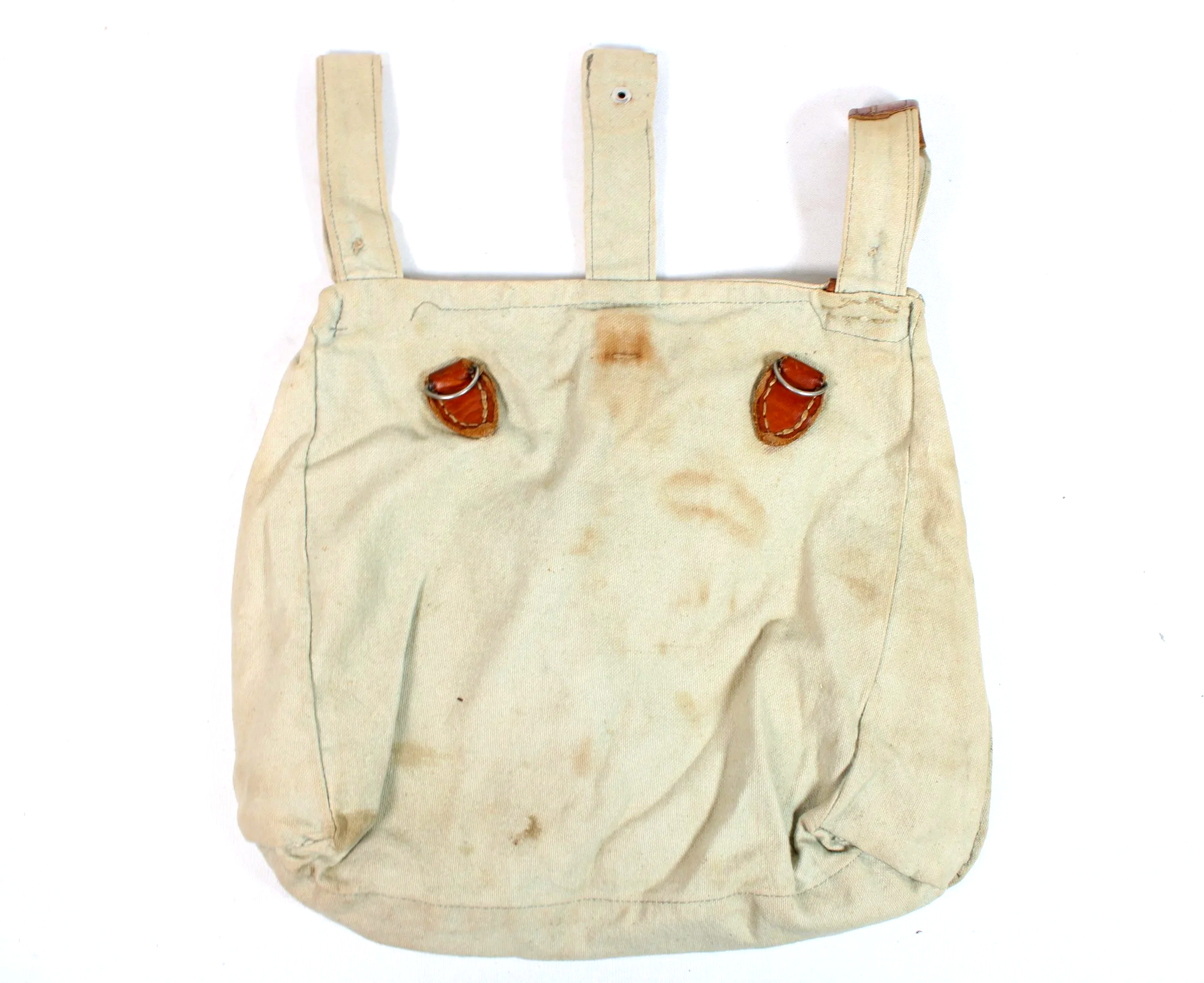 Original WW1 German Bread Bag 1917 Dated Back side