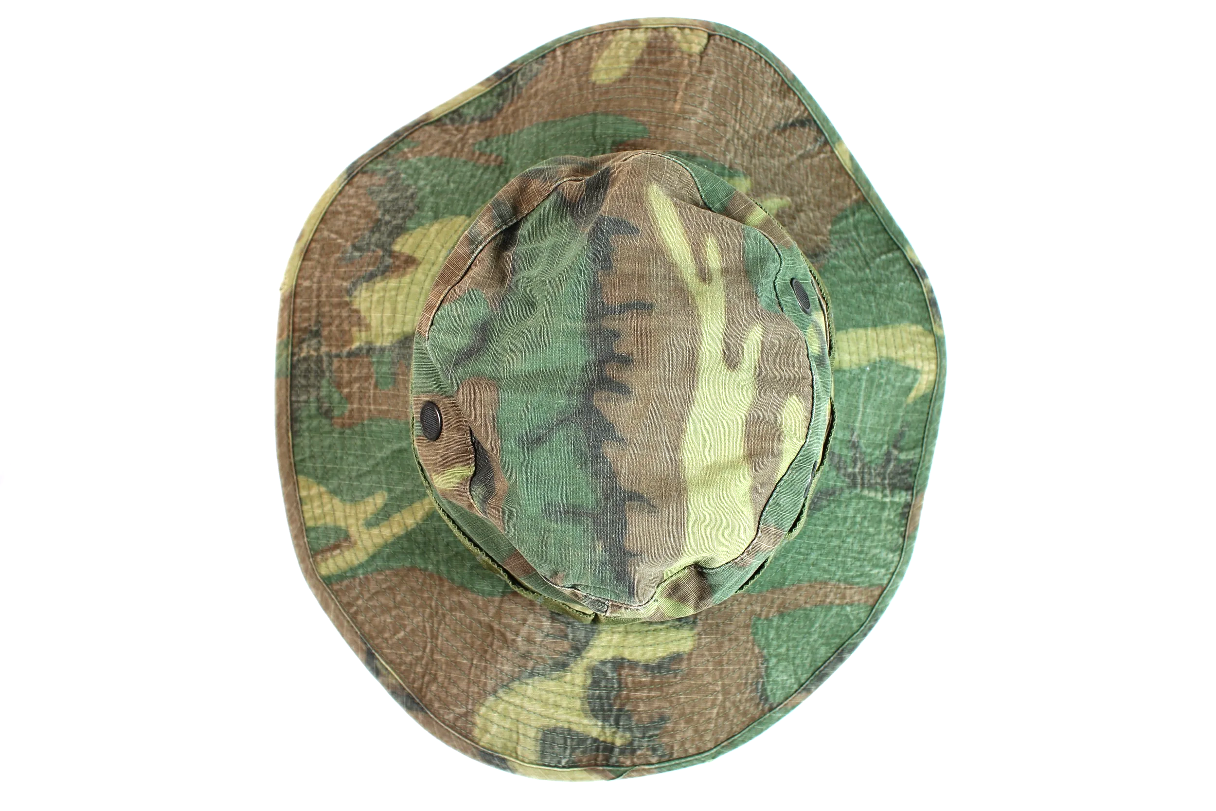 ERDL Camouflage Boonie Hat 1968 Vietnam War Size 6 7/8