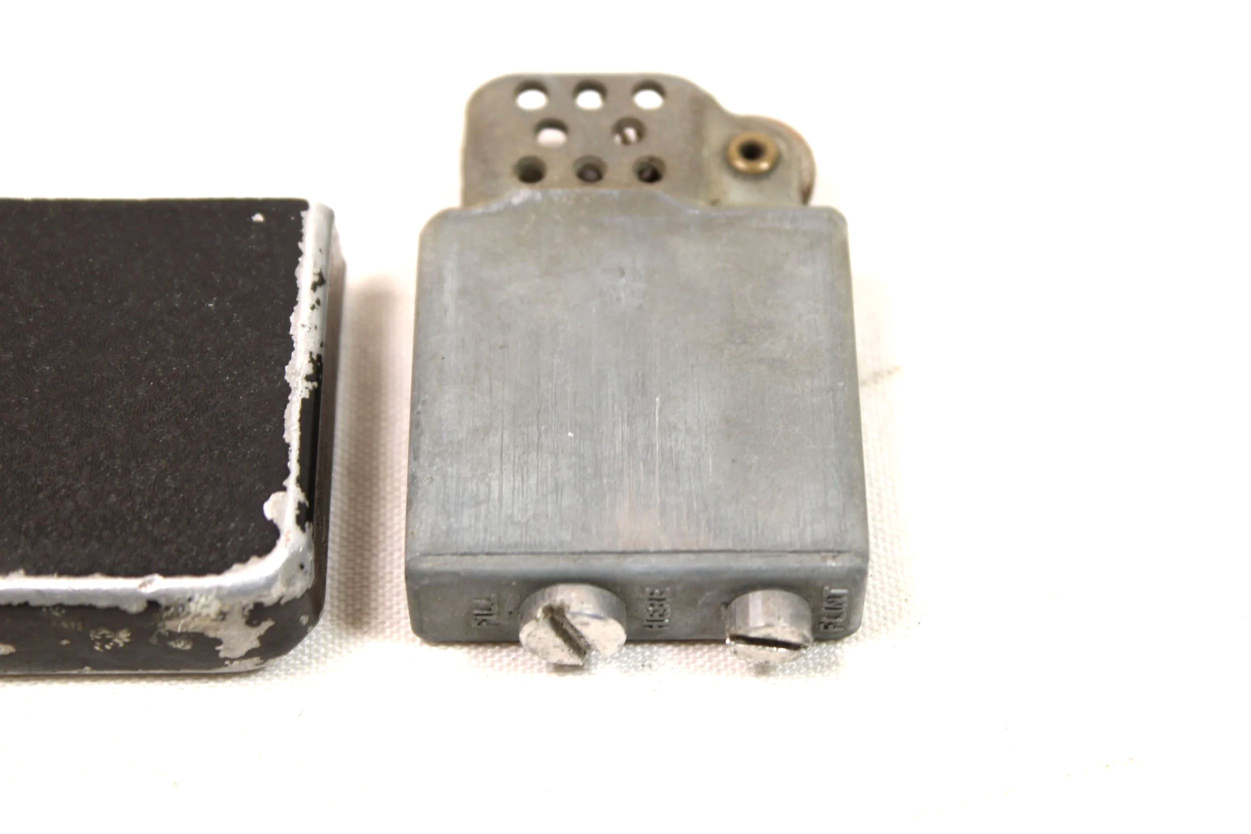 Original WW2 US Black Crackle Berkeley Military Lighter