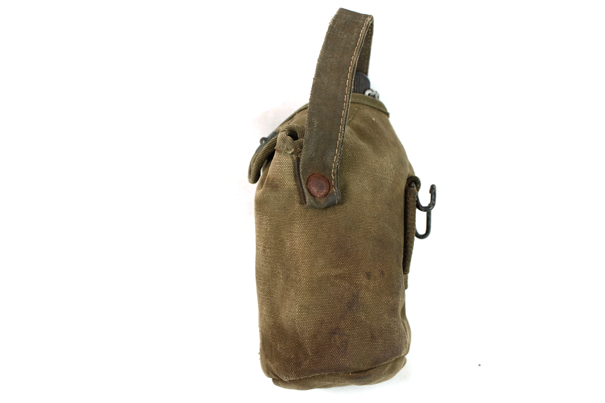 WW2 US 1945 Canteen Set W/ Custom Strap